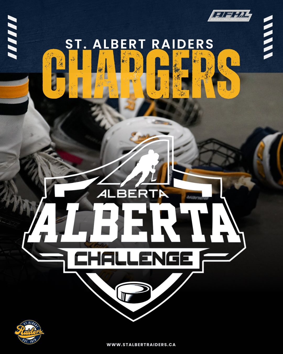 Yesterday, 8️⃣ St. Albert Raiders players, from our female program, were selected for the 2026 Alberta Challenge — a huge accomplishment and congratulations👏
The Alberta Challenge is a key step in the pathway - providing female players with valuable exposure to AFHL U18 AAA programs and post-secondary opportunities, including collegiate hockey.
Year after year, Raiders players continue to take the next step — supported by a program built on development, standards, and a commitment to long-term success.
2025: 11 players
2024: 8 players
2023: 9 players
This is what it looks like to Step Forward.
Learn more about the St. Albert Raiders — link in bio.
