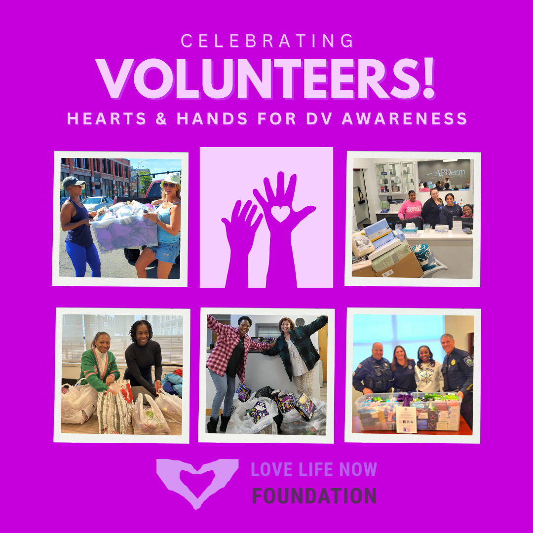 NATIONAL VOLUNTEER APPRECIATION MONTH! 💜🫶🏽
We at LLN appreciate all of our volunteers. Your hearts & hands for DV awareness do not go unnoticed! Your volunteerism is the heartbeat of LLN and we can't thank you enough. The way you show up for our community leaves such an impact in the lives of both victims and SUR-thrivers, alike.
There are multiple ways you can get involved and volunteer at LLN:
- join our board or advisory council
- volunteer at our events
- host a donation drive at your workplace or community centers
To learn more about how you can get involved, please visit link in bio 🔗
OR you can email: volunteer@lovelifenow.org 💜
#LLN #LoveLifeNow #DVAwareness #VolunteerAppreciation #VolunteerImpact