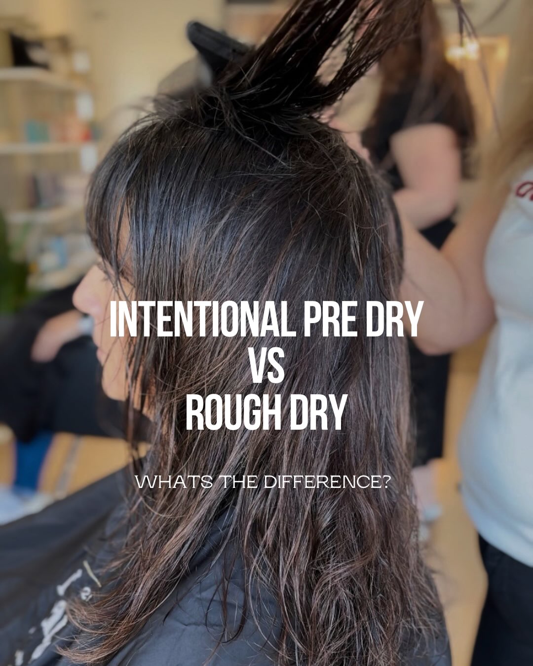 Are you the girl that flips your hair upside down and goes to town drying?
DRYING HOT TIP 🔔
There is a difference between a Rough Dry and an Intentional Pre-Dry and why is it so important to intentionally pre dry before picking up the brush?
🤍 A pre dry sets the plan for the final result. It builds in structure by using tension, sectioning and elevation. It tells the hair the plan for the day setting is up for success
🤍If we rough dry just to remove moisture we compromise the longevity of the final shape. The hair will fall flat, appear more frizzy and we will likely battle the natural growth pattern of the hair.
Another few MUSTS 👇🏻
- the proper professional product
- a heat protectant
- dryer on medium heat
- a good quality brush AND the right brush for the style
Save these tips for your Sunday self care, love 💕
