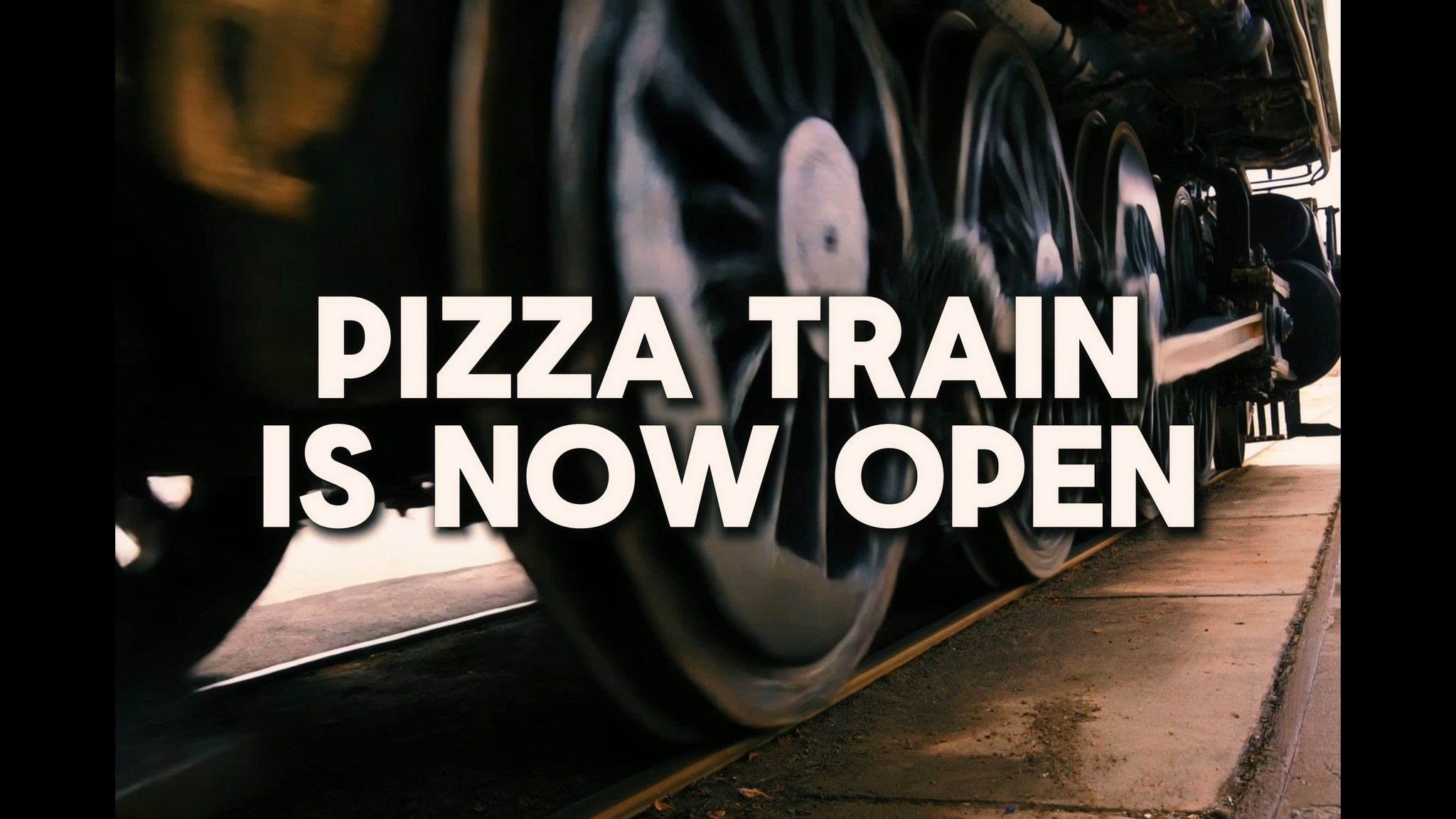 Pizza Train is OPEN NOW at Kinkaider in the Haymarket!!