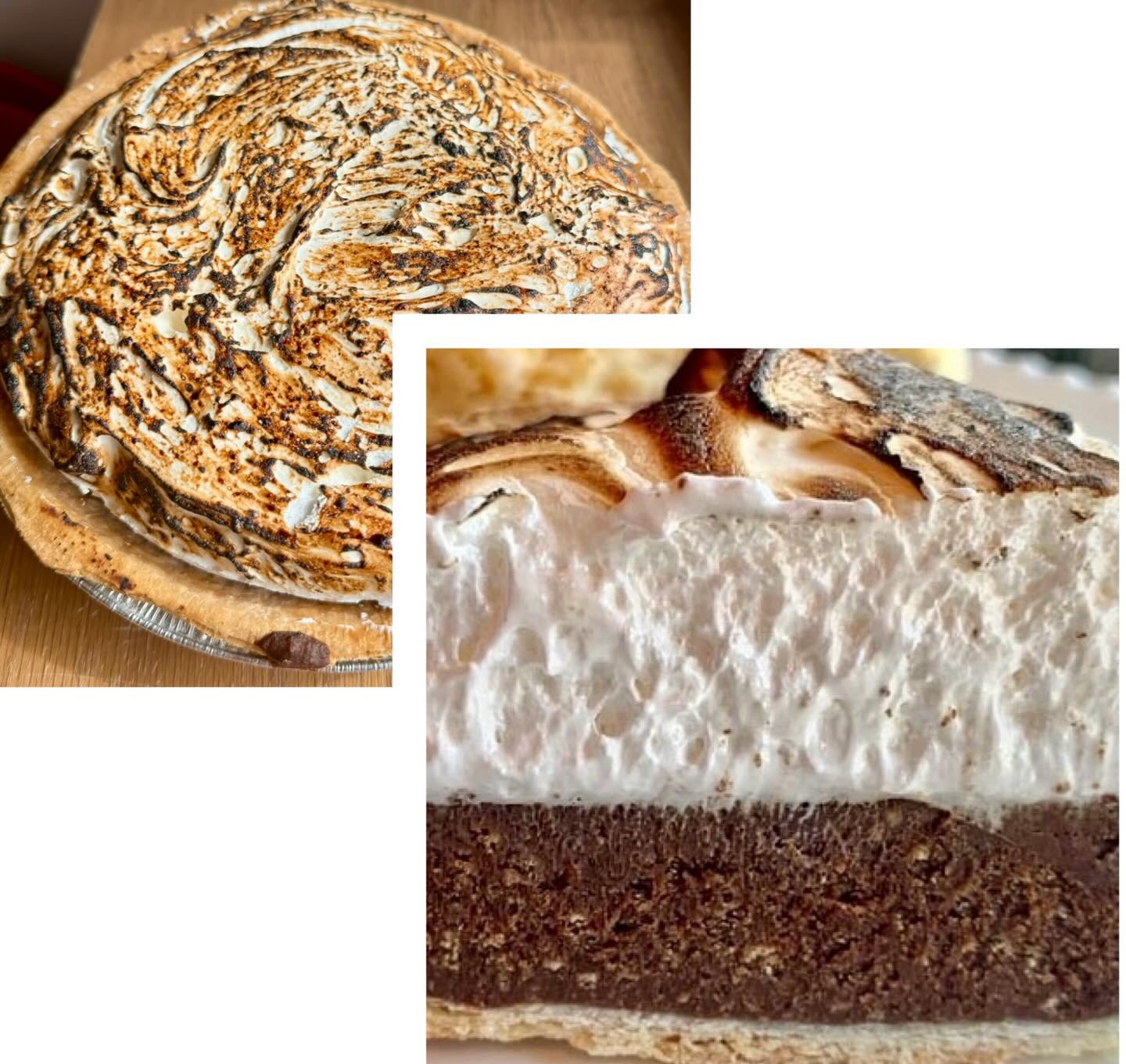 S’mores pie for dessert tonight! #rockawaysoriginal