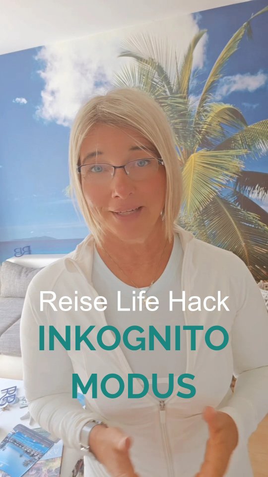 ✈️ Travel Hack: Günstige Flüge finden (Inkognito-Modus!)
Viele Flugseiten erhöhen Preise, wenn du öfter suchst 👀
👉 Lösung: Inkognito / Privatmodus nutzen!
📱 So geht’s (Smartphone):
Browser öffnen ( / )
Auf die Tabs klicken
„Neuer Inkognito-Tab“ 🕵️♂️ wählen
Flug erneut suchen ✈️
💻 So geht’s (Laptop/PC):
Chrome: Strg + Shift + N
Safari: Cmd + Shift + N
Firefox: Strg + Shift + P
💡 Extra Tipp:
Vergleiche Preise auf mehreren Seiten & lösche zusätzlich Cookies 🍪
🔥 So kannst du oft bares Geld sparen!
#dreamtours_daniela_anders#reiseberatung#TravelHacks#GünstigReisen#Urlaubstipps