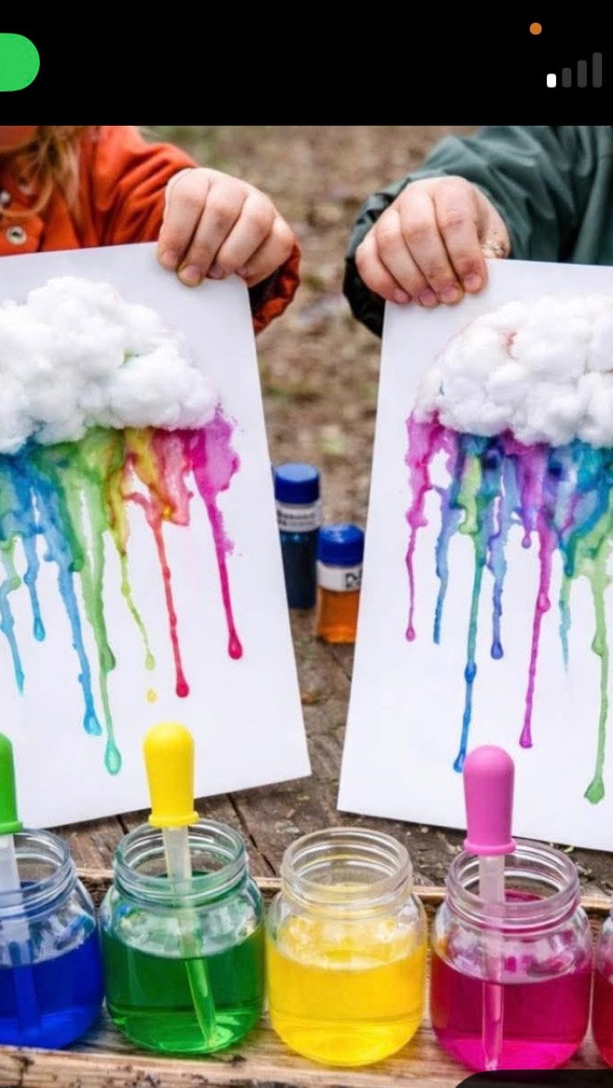 Making it rain creativity on this rainy day ☁️🌧️ strengthening fine motor skills, hand eye coordination, focus, and early STEM thinking through playful exploration 🌈✨
#fınemotorskills #stemforkids #sensoryplay #earlylearningfun #preschoolactivity