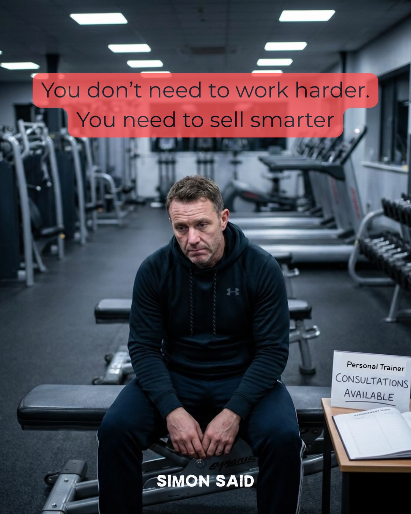 You don’t need more enquiries. You need more of them to actually book.
That’s where a lot of personal trainers and gym instructors get stuck.
People are interested.
They ask questions.
They like your content.
They say they want to get started.
But then…
They go quiet.
They “think about it.”
They stop replying.
And too many enquiries never turn into actual paying clients.
That doesn’t always mean your pricing is wrong.
And it doesn’t mean you’re not good at what you do.
Often, it means the trust, follow-up, and sales process isn’t strong enough yet.
Because when someone is choosing a PT or coach, they’re not just buying sessions.
They’re buying:
💪 trust
💪 confidence
💪 reassurance
💪 accountability
💪 the feeling that they’re in safe hands
That’s exactly why I created The Complete Gentle Sales System.
It helps you:
✅ build trust faster
✅ respond with more confidence
✅ follow up without sounding desperate
✅ explain your value more clearly
✅ convert more leads into real bookings
No cheesy scripts.
No pressure tactics.
Just a calmer, more natural way to sell your service properly.
Bundle includes:
• The Gentle Sales Method (Podcast) — £29.95
• Selling Without Fear (eBook) — £49.95
• The 3-Step Warm up system (Guide Book) — £29.95
• Client Centred Sales Conversations (Guide Book) — £19.95
• Follow up, that feels good (Check List) — £19.95
• Value based proposal creation (Check List) — £19.95
• 12 subtle sale skills that build trust & close deals (Listicle) — £19.95
• From Sales shy to Sold Out in 6 days (Mini Course) — £29.95
⭐️ All for a special price of £49.99 ⭐️
Was £219.60 (items sold separately on my website)
🔗 Link in bio
7-day money-back guarantee
If you’re tired of enquiries going cold when they should be booking, this bundle will help you bridge the gap between interest and action.
Simon Said “Change your life, and someone else’s too, I donate 10% of each purchase to help fund mental health support groups”. 💛