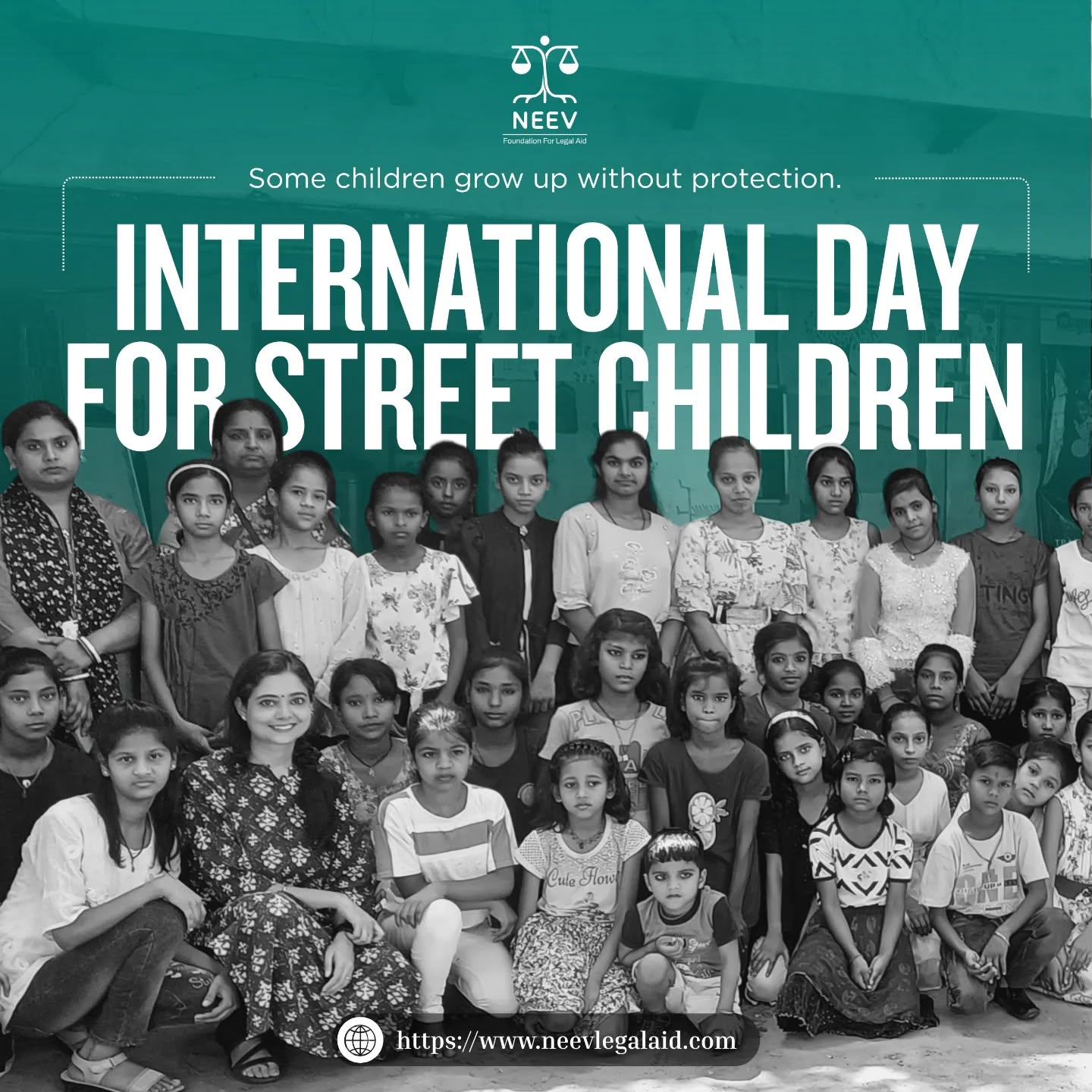 On International Day for Street Children, we recognise the realities faced by children growing up without access to safety, awareness, and legal protection.
Led by the Consortium for Street Children, this day calls for equality and protection for street-connected children worldwide.
At Neev Foundation, our work focuses on bridging this gap—through legal awareness sessions, community engagement, and direct legal support.
We are currently handling 20+ POCSO trials, many involving children from vulnerable backgrounds.
Because no child should be left without protection.
#StreetChildren #ChildRights #POCSO #NeevFoundation #AccessToJustice LegalAwareness