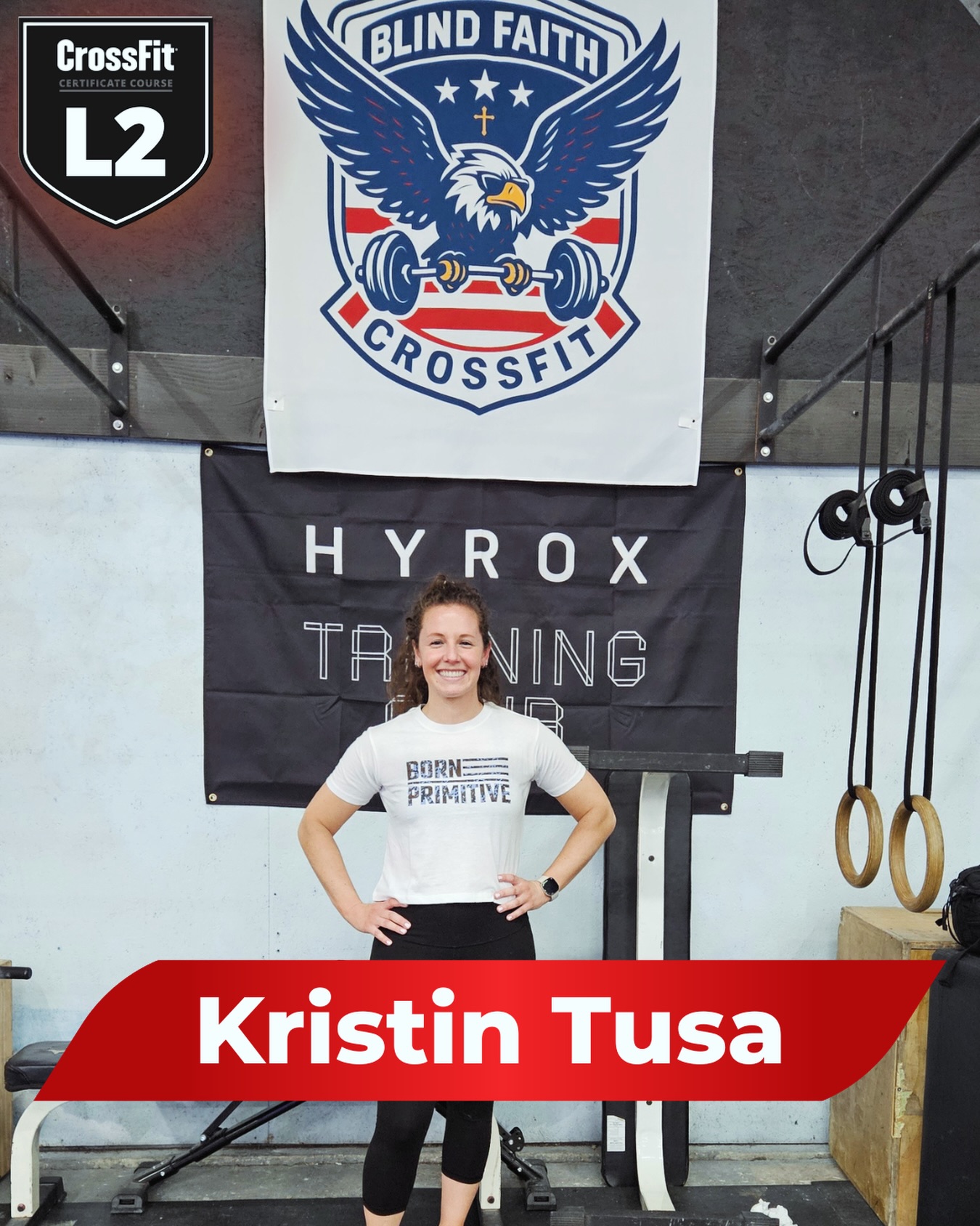 Big milestone for our team 👏
Congratulations to Coach Kristin Tusa on earning her CrossFit Level 2 Certification (CFL2)! She completed the course under CrossFit L4 Seminar Staff Jennifer Hunter-Marshall, Keith Wittenstein, and Clayton Jones.
She now joins our CFL2 coaching crew: Lauren Wiggins-Vnuk, Jeannette Bruno, and Steven Albert.
Hard work, continued growth, and leveling up for our community 💪
Drop a 👏 for Coach Kristin in the comments!
#blindfaithcrossfit #crossfitl2 #crossfit #crossfitcoach
