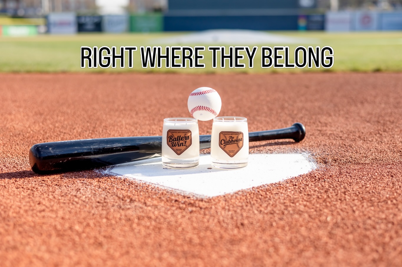 Right where they belong ⚾️
Ballers Win + The Clubhouse
created exclusively for the Kannapolis Cannon Ballers
From our studio… to the field… to the team store.
This one’s special to us 🖤
If you’re heading to the game this weekend—
go grab yours before they’re gone!