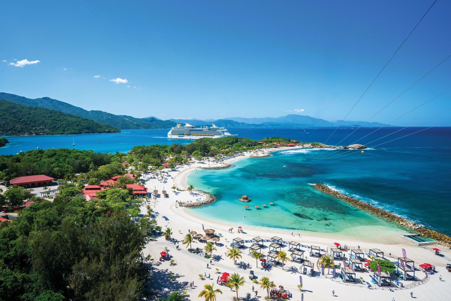 Let the tranquil waves and breathtaking mountains of Labadee take you on an unforgettable journey! 🏝️🌊 Whether you're seeking relaxation or adventure, this Royal Caribbean private destination is truly paradise. ✨ #RoyalCaribbean #CaribbeanParadise
#BEASTSignatureTravel #TravelLikeABeast