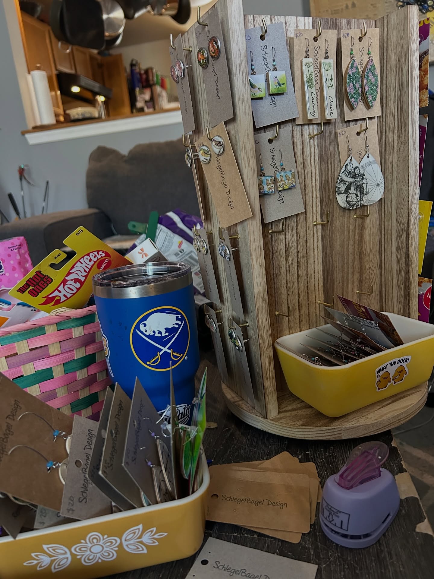 Can’t wait to set up @oddbirdbookshop for their grand opening on Saturday! #bookearrings #upcycle #smut