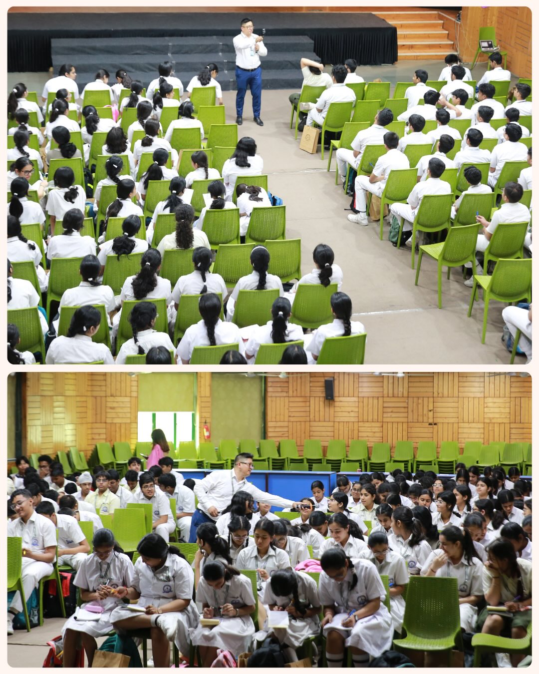 A new chapter begins at Mount Carmel School, Dwarka.
The Class XI Orientation welcomed students into senior school with insights on subjects, career pathways, personality discovery, and the values that guide learning at Mount Carmel — a meaningful start to an exciting journey ahead.
#MountCarmelSeniorSchool #FutureReadyStudents #LearningJourney #BeyondTheClassroom