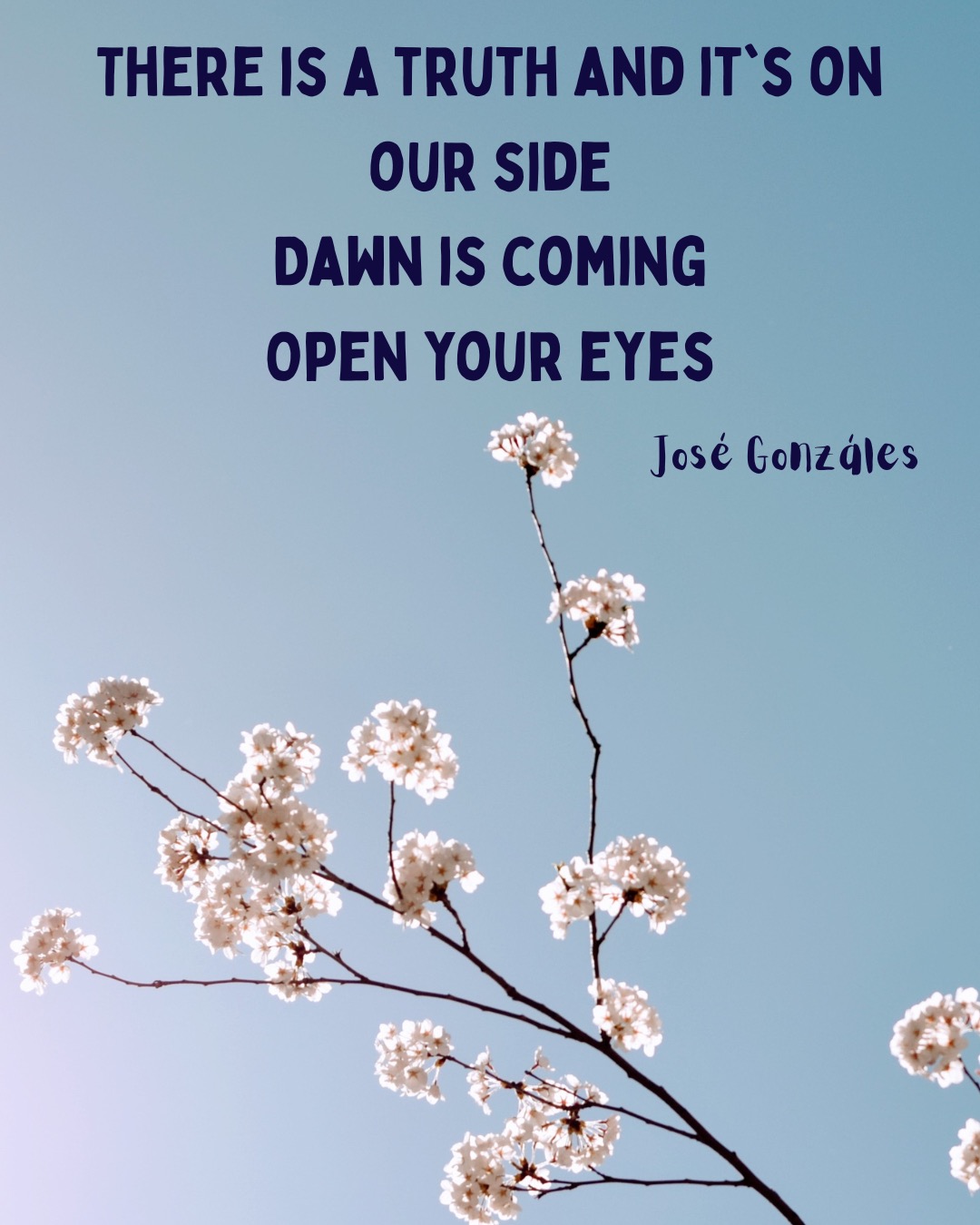 I am one of those people who will stop right in the middle of the street if I hear a song lyric that resonates so much it's like a guiding light from the universe itself. Is that you too? The most recent stop in the moment, from the delightful José Gonzáles - 'There is a truth and it's on our side, dawn is coming, open your eyes.' Today I invite your to strip back at your thoughts - ask how they are muddying up your vision and perhaps note that behind all your thoughts is your own perception. What is behind that perception? Behind the story you have added to your mind muddles, as yourself, what is true? This truth José speak of, to me, it is the beginning, the moment we were still the possibility particle, before we chose to start building our reality and shift and shape it into colour and form. The rest of the lyric is best to ponder for yourself ... #mindfulness #insightmeditation #vipassana #joségonzáles #openyoureyes