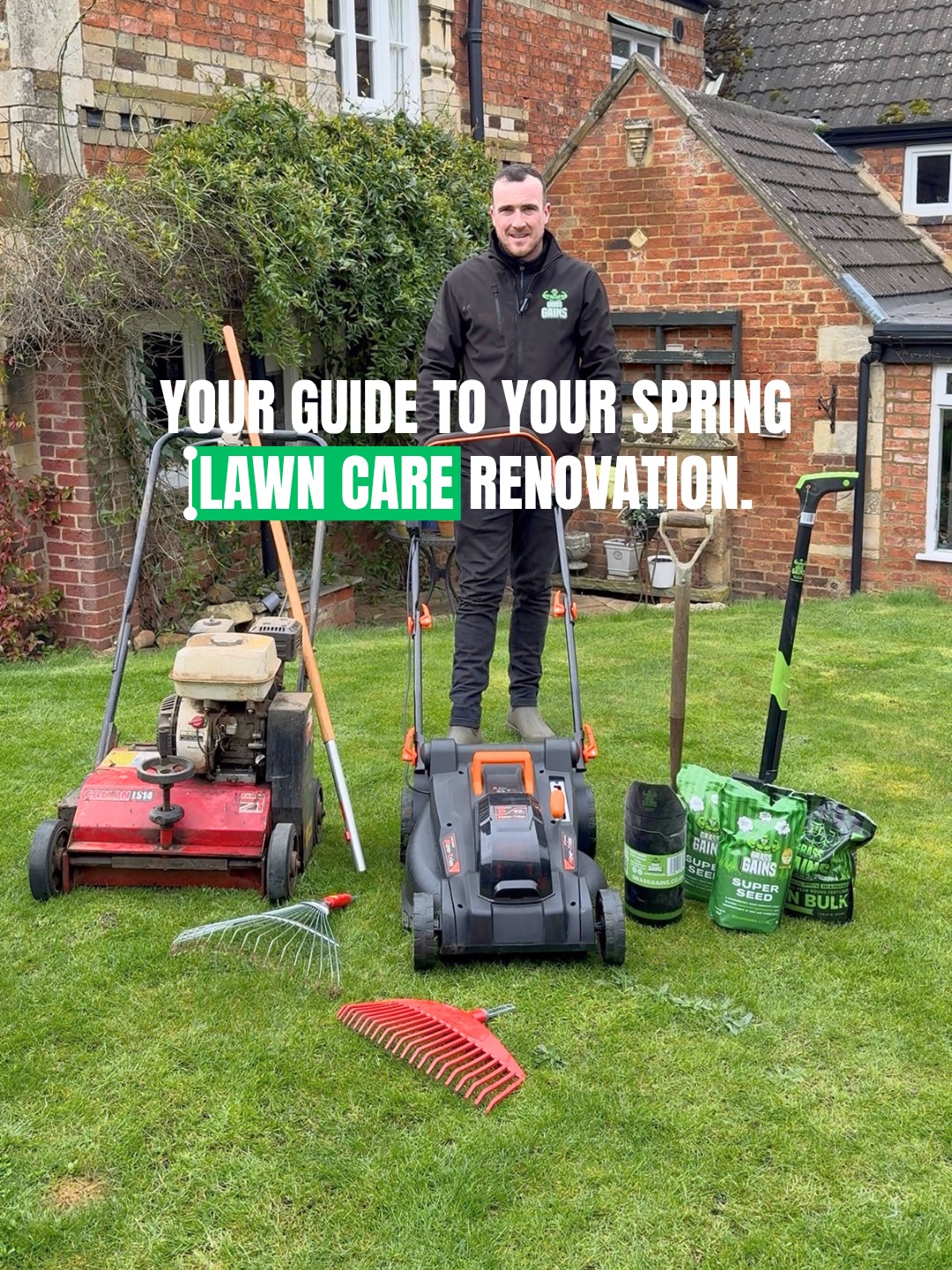 A step by step guide, taking you through each step of your lawn renovation for you to save for later 😜
To get a lush, healthy and green lawn doesn’t need to be a complicated process, you just need the right knowledge and quality products to do it. Follow the process:
mow your lawn as short as possible
remove any weeds
scarify multiple ways
remove debris
aerate
apply super seed
apply black edition
apply top soil if it’s within the budget
water in!
Let us know what you do in the comments ⬇️
lawn care | lawn | green grass | gardening | garden