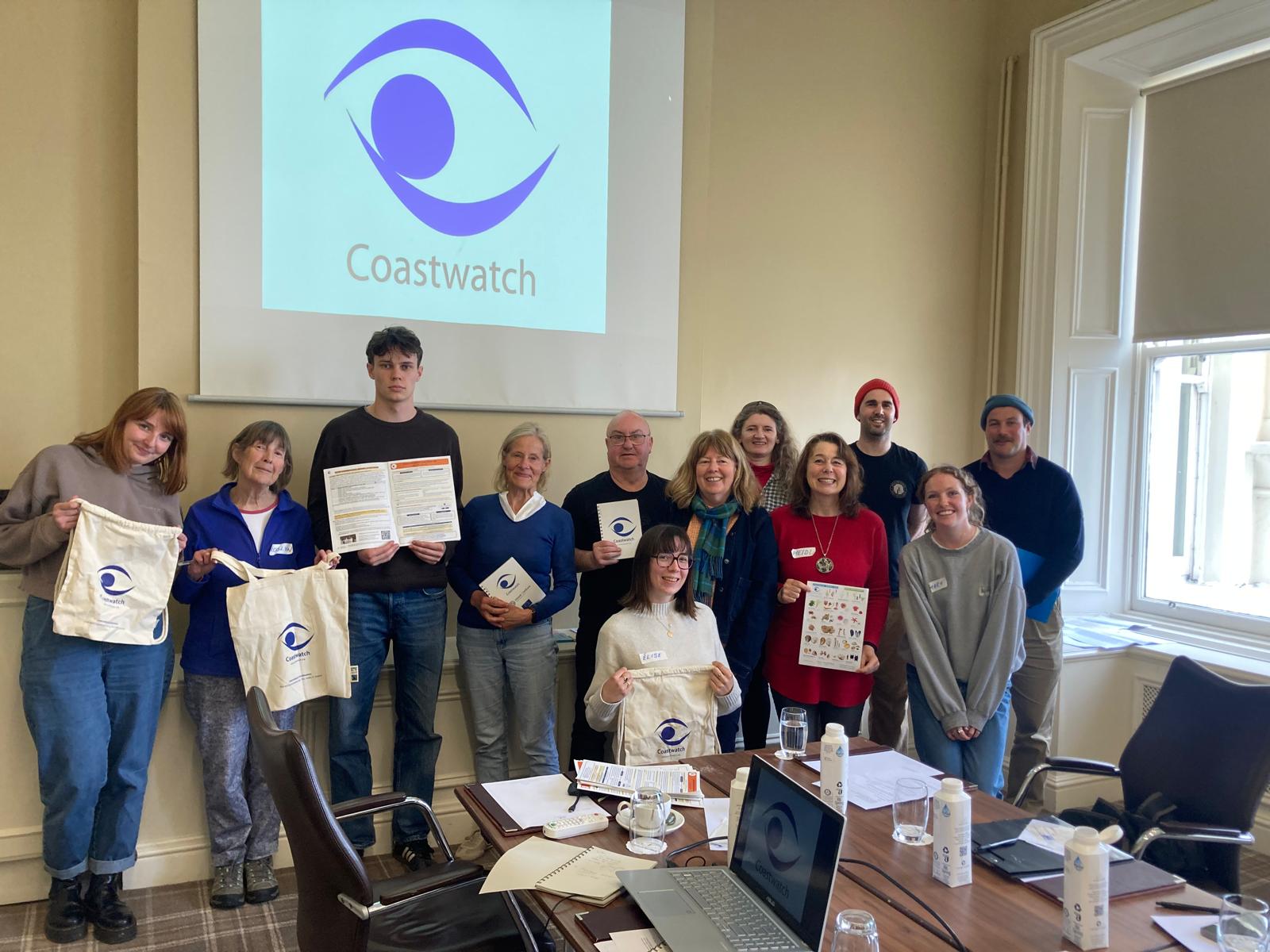 On Friday, April 10, Coastwatch Regional Coordinators gathered from around the country to refresh and test the Coastwatch Annual Autumn Survey at Sandycove Point (S.U. 8x5x4x5). Thank you so much to all who travelled across the country to join!
We surveyed the shores of Dun Laoghaire, noting micro litter, seagrass beds and invasive alien species such as Sargassum muticum. We were so glad to have DLRD Biodiversity Officer, Martina O'Brien surveying with us, as she presented on IAS and explained the most effective way to remove sargassum (Stay tuned for Sargassum Removal Training Video Coming Soon!) Also for Heidi Bedell, Malahide Tidy Towns & Futureland.com who joined us!
As we input our survey data, we had the opportunity to test out our new and improved 2026 survey input process. Huge thank you to computer programmer, Ivan Lubyako, who merged the data submission into one simple form which now allows for surveyors to auto-fill information using past survey inputs!
We are looking forward to the quickly approaching 2026 survey season, which will kick off September 15th!
Also Huge Thanks to Regional Coordinator, Patrick Veale, who stayed behind in Ballycrovane, Cork at the restoration site! 👏 👏 👏