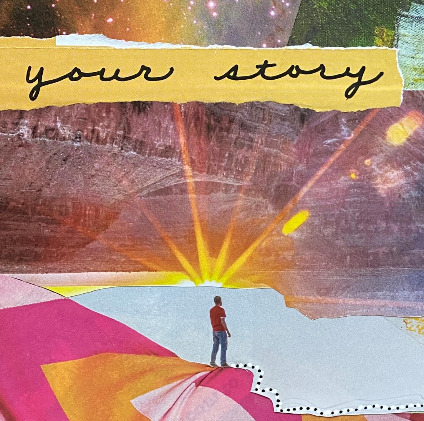 You are not alone and your life matters ❤️
“Your Story Matters” (8x8 collage on paper) in loving memory of those who struggled with mental health issues in this life.
#youarenotalone #yourstorymatters #mentalhealthawareness #collageart #jengatz