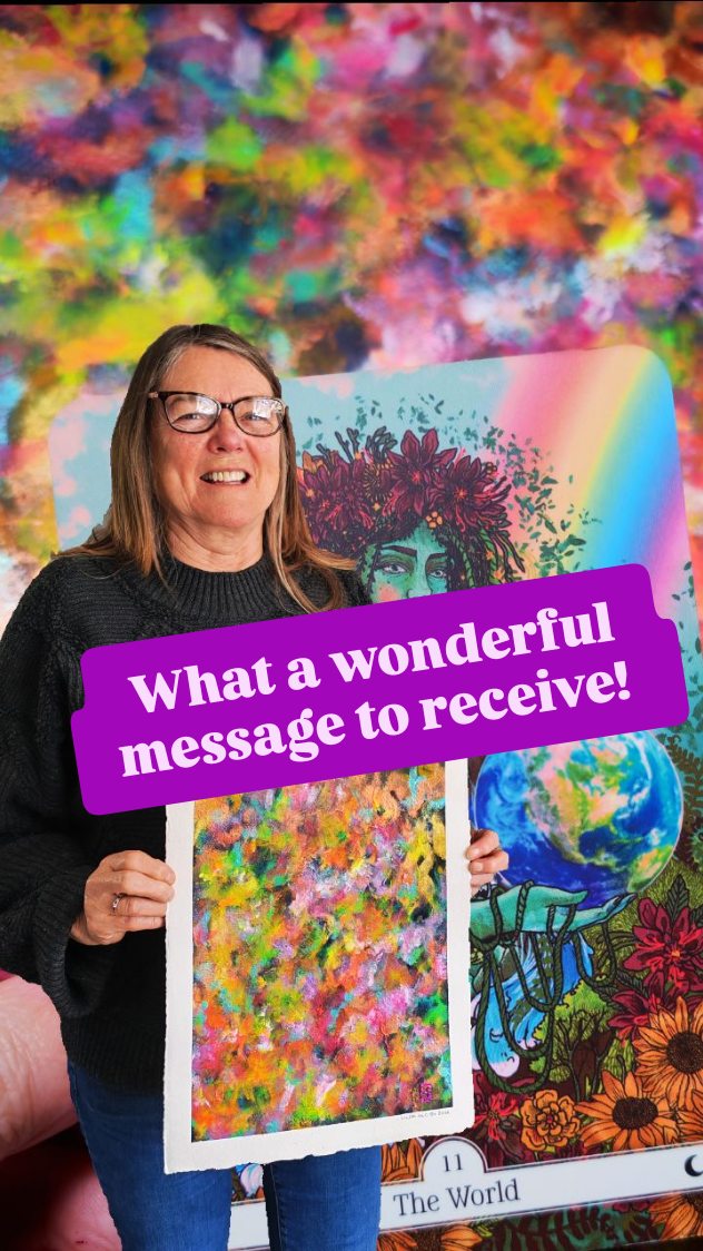 A beautiful Spirit painting created for this wonderful soul.
I had no idea why Peppermint oil was chosen by spirit to anoint the paper - until the painting was handed over.
Her Mum used to create peppermint creams and was a core memory.
There were many other special moments about this piece - we were both in tears.
How special that I can do this for people❤️
-----------
Exhibition closes 18th April
If you feel drawn to order a painting - they are currently 50% off at £60 - A3, Oil, Oracle card and message. A loved one or your energy.
Don't worry - we don't have to take pictures! 😂
Just DM me and ask👍😁
Much love,
Emily
#spiritualartist #energyartist #spiritualconnection #holisticart #colourfulartist