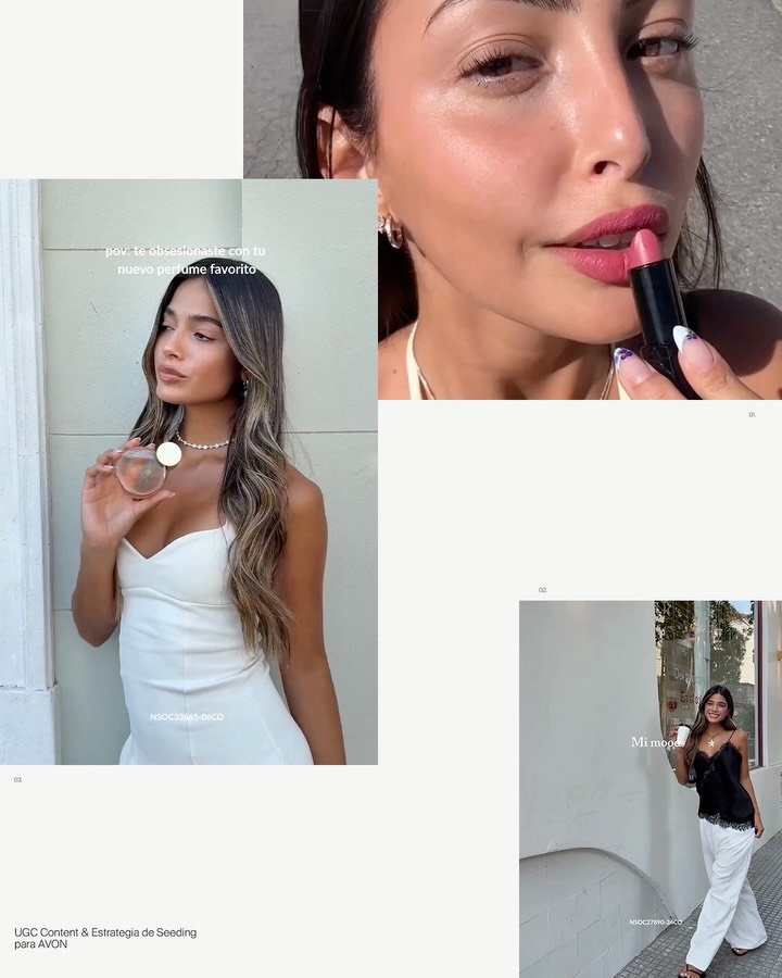 UGC Content para Avon Mexico, Perú y Ecuador.
Scouting de perfiles, selección de ideas, referencias y tendencias para potenciar la comunicación.