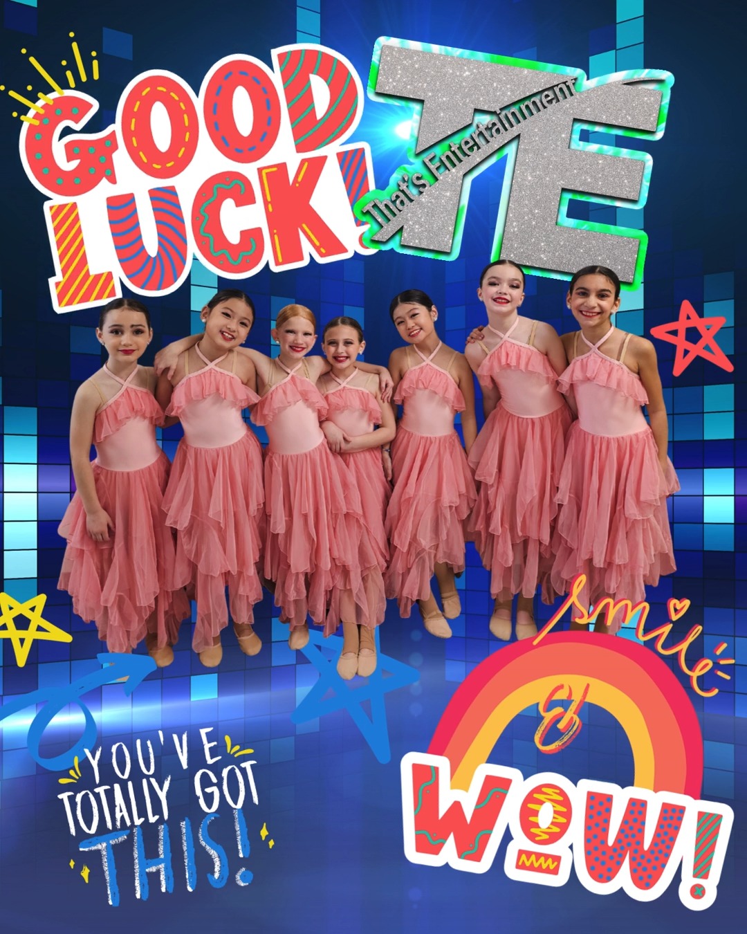 ⭐Good Luck to our Performance Groups competing this weekend at That's Entertainment! ⭐
It's our Mini's first competition too!!! 😍So extra sparkle and hugs to our littlest super stars as you shine on that stage! 💫
#masondancecenter #competitionweekend #thatsentertainment