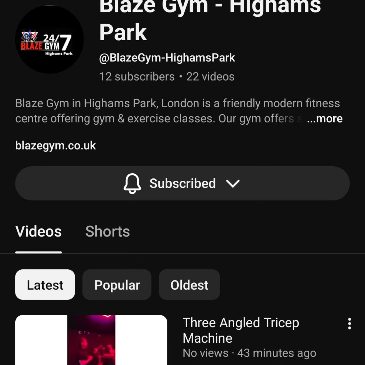 Reminder: Equipment Demo videos are on our website and our YouTube Channel:
YouTube: https://youtube.com/@blazegym-highamspark?si=LSnMZR7d3n1P_N0R
Please subscribe and follow for the latest updates.