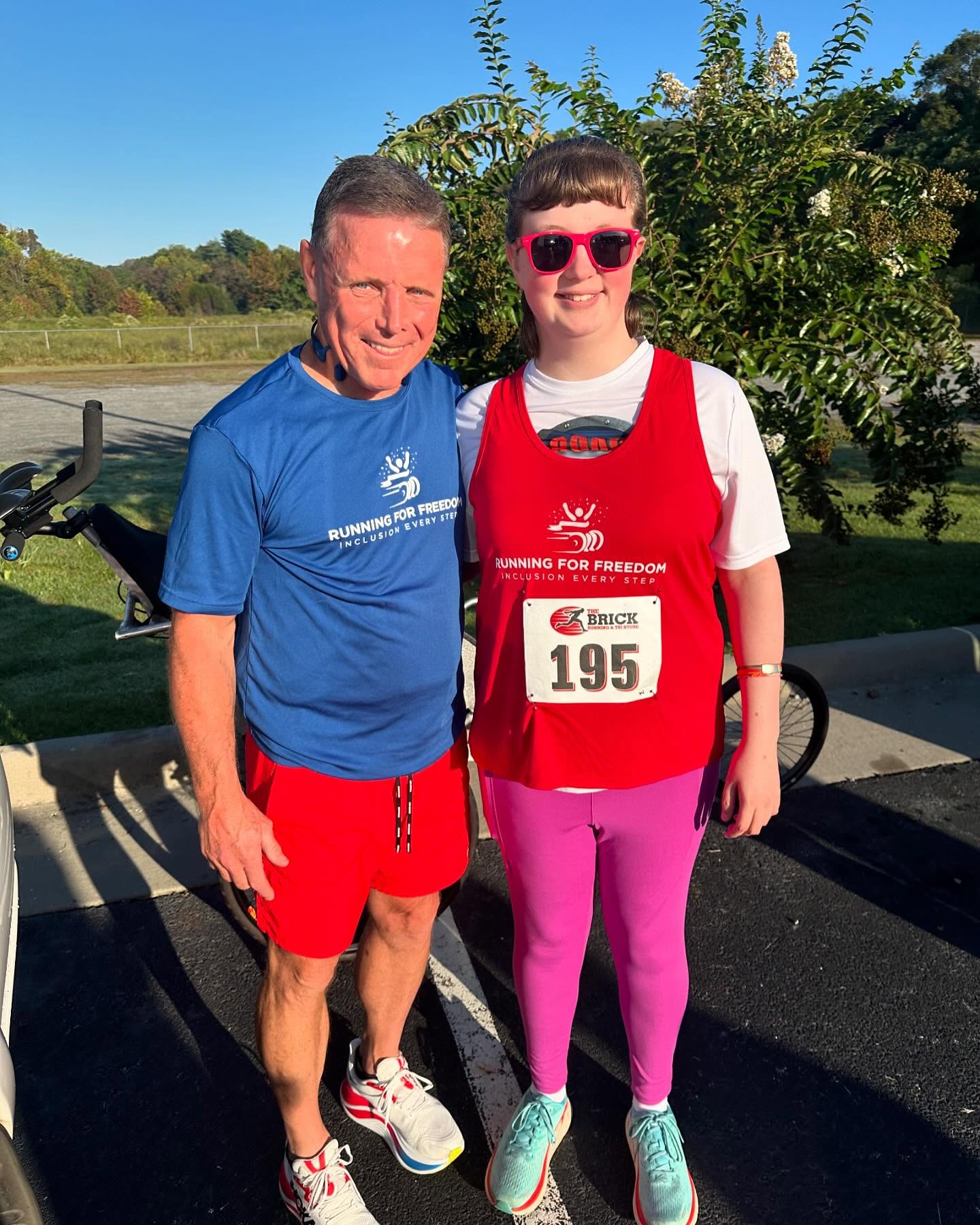 Running For Freedom took on the Louie Fields 5K this morning and walked away with some medals!