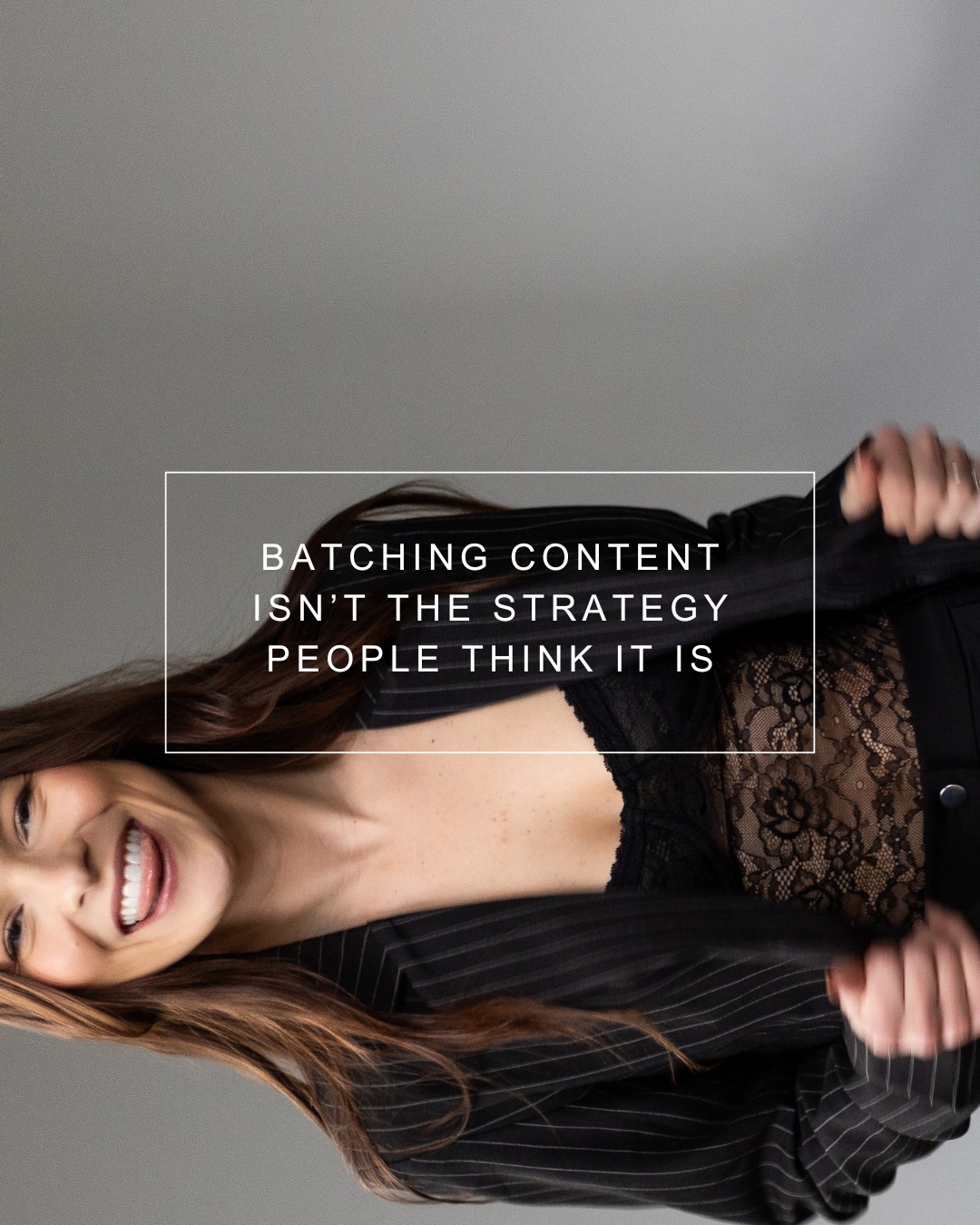 Batching content isn’t the strategy people think it is because your business doesn’t stay the same for 12 months.
Your offers change. Your energy shifts. And the way you’re showing up evolves faster than you realize.
But if your photos are stuck trying to represent a version of you that doesn’t fully exist anymore, things start to feel off.
And that’s a huge problem if you market in the online space.
Because when your visuals don’t match where you’re at RIGHT NOW, they stop pulling the right people in.
It’s not about needing MORE content.
It’s about setting up a system where your visuals can keep up with you.
That’s the difference between posting to stay visible and having visuals that actually support your growth.
This is why I always talk about brand photos being marketing infrastructure.
Most people think they have a visibility problem or a consistency problem.
They don’t. They have an asset problem.
No infrastructure means every launch feels heavier, every post takes more effort and every sales call requires more convincing.
When your brand photos are treated like infrastructure, it makes everything downstream easier, faster, and more profitable.
If your photos don’t reduce effort and increase return, they’re not built like infrastructure.
If you’re scaling, evolving, moving fast, your visuals need to be doing the same.
This is exactly why I built the Capsule.
Instead of one shoot trying to cover a year of growth, we plan quarterly visual updates that evolve alongside your offers, visibility, and authority.
Comment CAPSULE and I’ll send you the details.