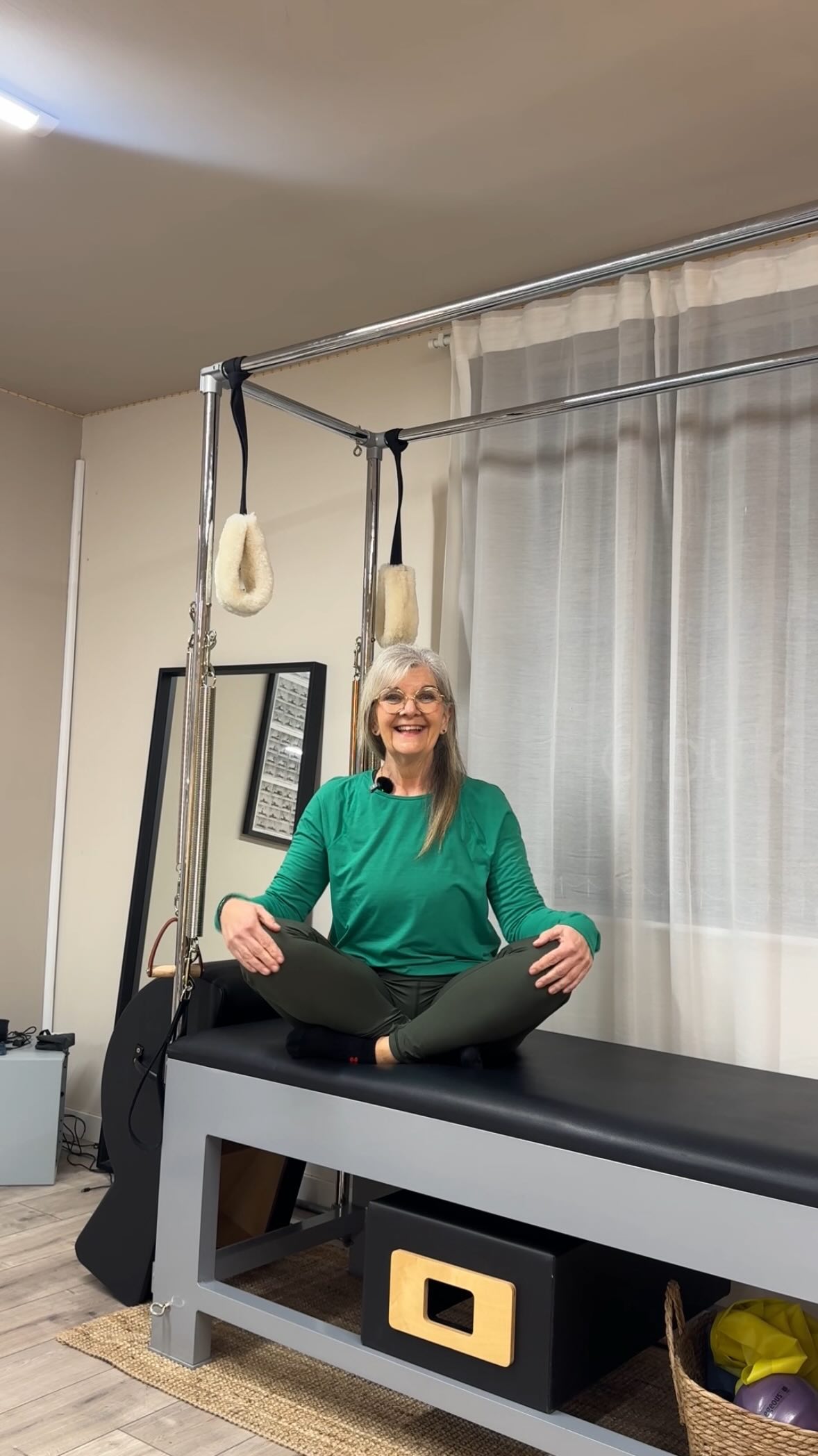 MEET THE MEMBER!!
Each week I’ll be introducing to one of my members…in turn they will each be sharing their stories, their journeys and just why they love Pilates so much!
This week I’m introducing you the beautiful Kim!
Kim is one of my longest standing clients, she’s been coming to my classes for around 8 years. As a paramedic her back was in bits, all the lifting, stooping, pulling equipment and patients around takes its toll. Not to mention the stress of working long shifts….Pilates has always been Kim’s time for herself and her body…
I’ll let her tell you about why she keeps coming back to classes.