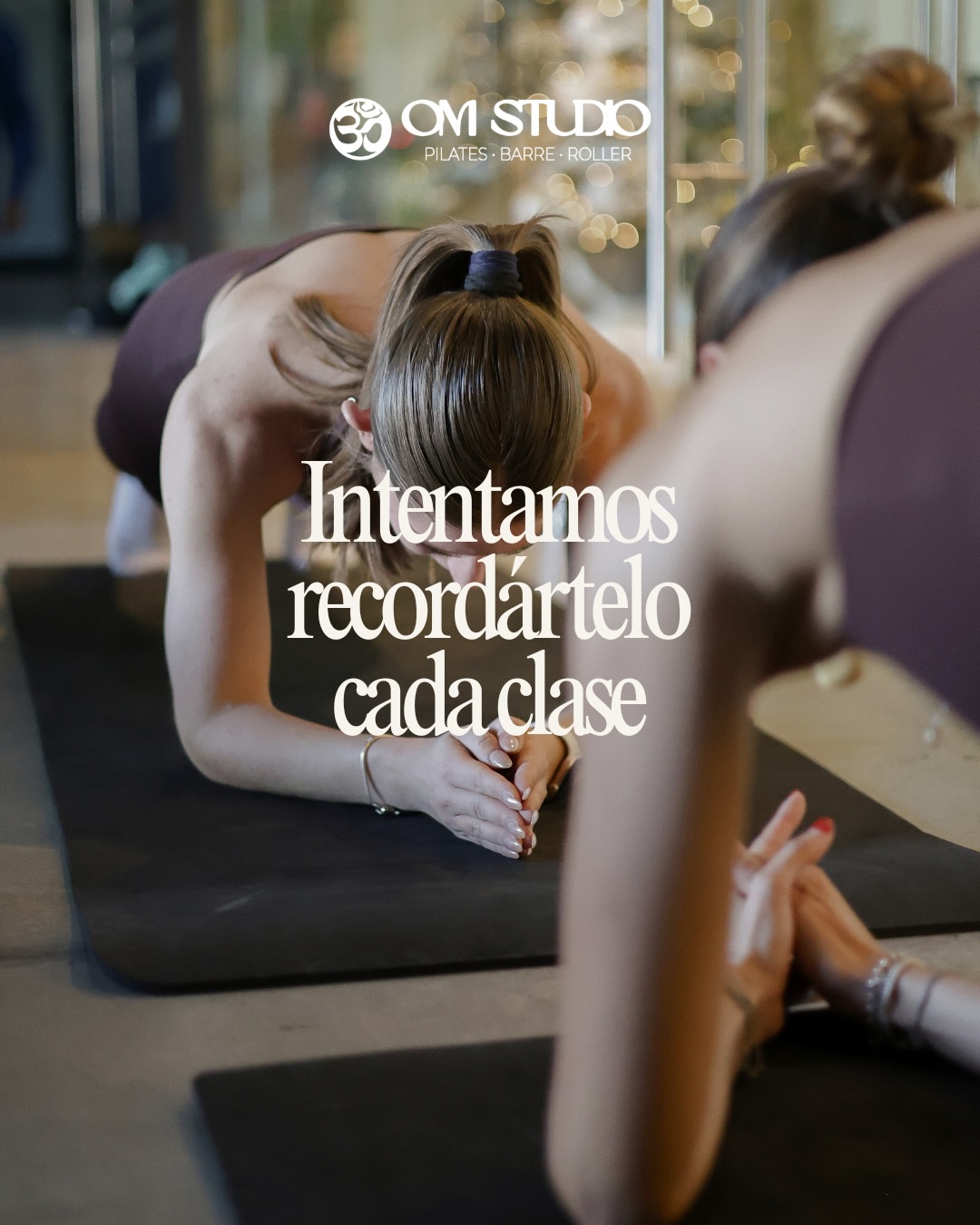 Cada clase te lo recuerda: con solo presentarte ya estás ganando. Sigue viniendo, lo estás haciendo bien. ✨
#OMStudio #Pilates #Barre #Motivación #bienestar