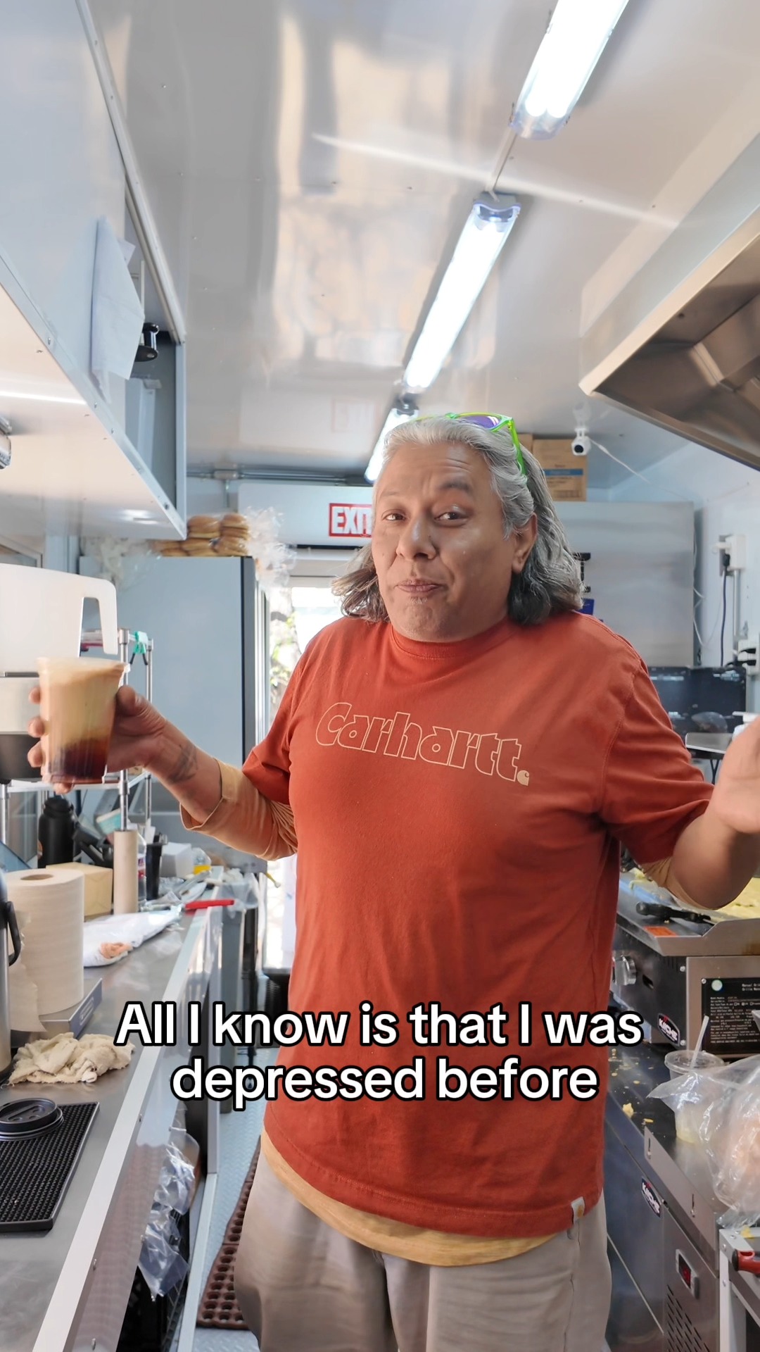 Eggman coffee: the cure for everything
📍Google ""Eggman ATX"" to find us!
Order ahead online or come say hi 😁👋
EggmanATX.com
#austinfood #austintx #foodtruck