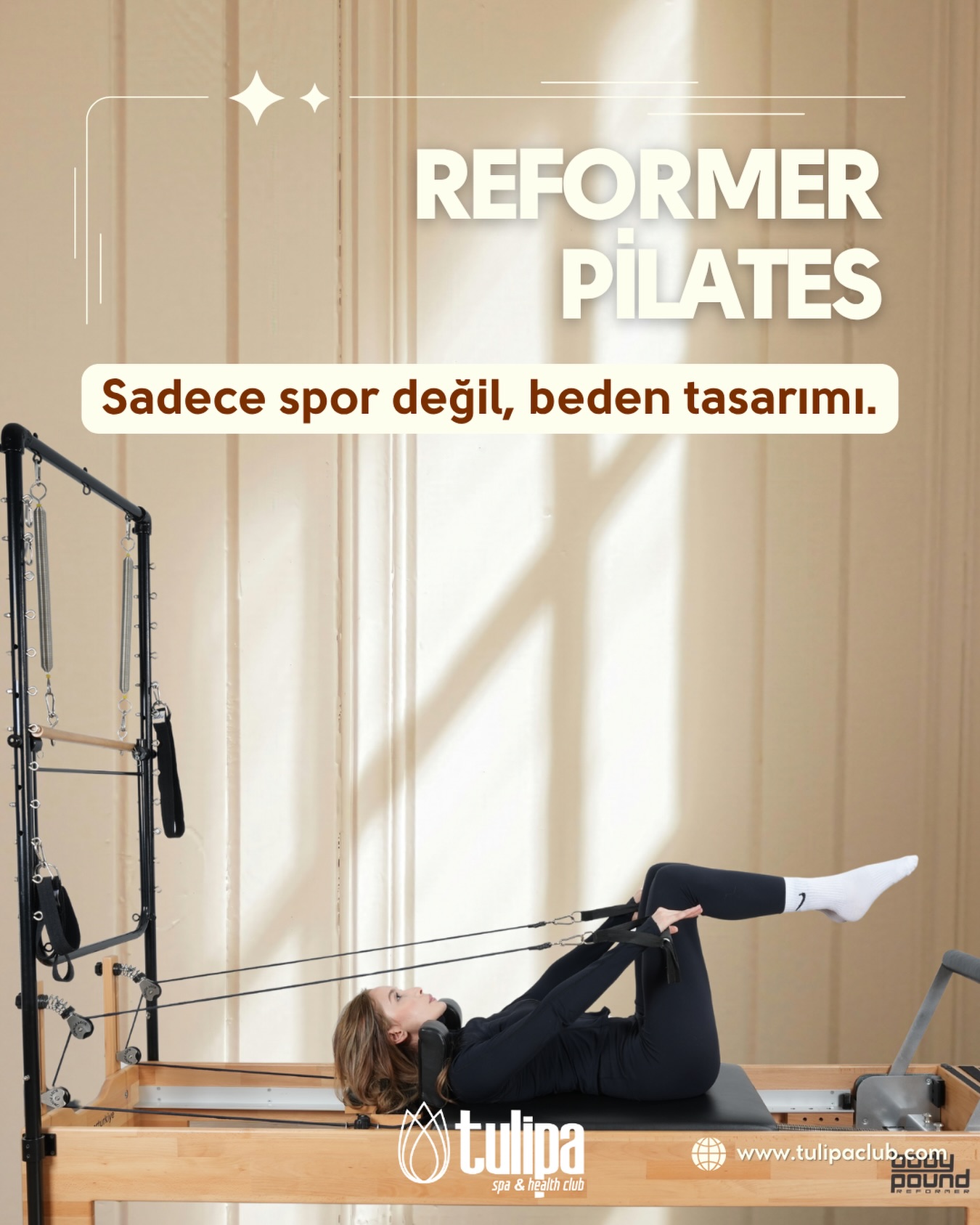“Reformer Pilates son zamanların en etkili egzersizlerinden biri 💥
Hem zayıflamak hem de sıkılaşmak isteyenlerin favorisi!
Daha önce denedin mi?
Yorumlara ‘EVET’ ya da ‘HAYIR’ yaz 👇
Arkadaşını etiketle birlikte başlayın 🤍
Kaydetmeyi unutma, bu senin motivasyon postun! 📌
📍 Sınırlı kontenjan
📩 DM’den bilgi alabilirsin”
#reformerpilates