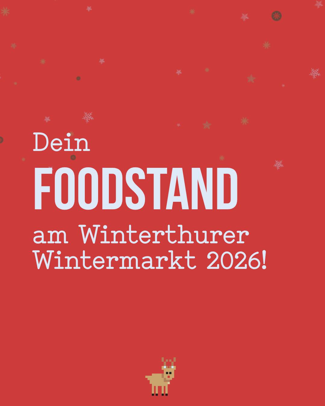 Hast du Bock, deine Köstlichkeiten am Winterthurer Wintermarkt 2026 anzubieten? 🤤 Dann bewirb dich jetzt und sei dabei! 💪
👉️ Der Winterthurer Wintermarkt findet vom Mittwoch, 18. November bis am Mittwoch, 23. Dezember 2026 auf dem Teuchelweiherplatz statt.
👉️ Über den Link in der Bio gelangst du direkt zum Bewerbungsformular und allen weiteren Infos.
#wwm #winterthurerwintermarkt #streetfood #foodlover