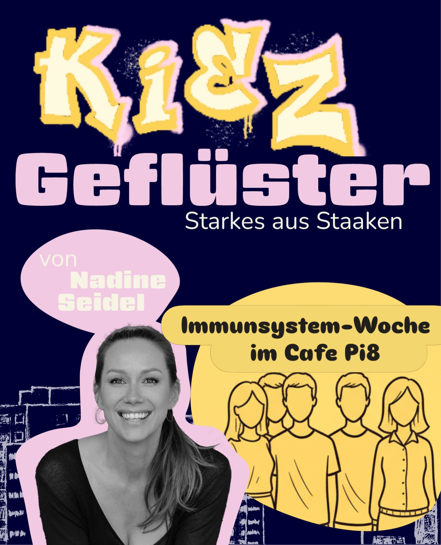 Unser Immunsystem arbeitet jeden Tag für uns. Die Frage ist nur: arbeiten wir eigentlich mit – oder dagegen?
In unserer Austauschrunde schauen wir auf unser Immunsystem aus drei Perspektiven:
🧬 Dienstag – Verstehen
Was ist unser Immunsystem eigentlich?
Und was haben Stress, Schlaf und Alltag damit zu tun?
🌿 Mittwoch – Wenn der Körper rebelliert
Allergien, Überreaktionen –
und warum unser System manchmal zu engagiert arbeitet.
🥗 Donnerstag – Balance finden
Was stärkt unsere Abwehr wirklich?
Kleine Schritte. Große Wirkung.
👉 Drei Tage. Drei Blickwinkel. Ein Thema.
Ganz im Sinne unseres biopsychosozialen Ansatzes.
📍 Workshopreihe im Café Pi8
🗓 immer die 2. Woche im Monat
📅 Dienstag bis Donnerstag
⏰ 10:15 – 12:00 Uhr
✉️ Anmeldung über Website, Mail, Telefon
oder persönlich vor Ort
🎧 In unserer aktuellen Podcastfolge erfahrt ihr, worum es in der Immunsystem-Woche geht.
✨ Kiezgeflüster – Starkes aus Staaken.