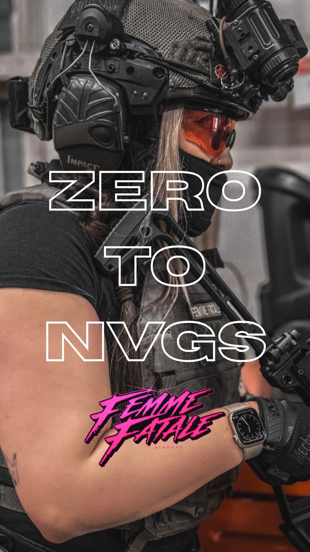 Do you want to start playing airsoft but have no idea where to start? Or are you a beginner that wants to take your load out from day one to your first pair of NVGs? Join me for my new series Zero to NVGs where we cover everything from booking your first airsoft game all the way up to investing in your first pair of NVGs! 🟢🟢
Partners ❤️🔥
•
BELT & KYDEX: @deadly_customs
Use code ‘femmefatale’ for 10% off 🥵
www.deadlycustoms.co.uk
•
🇬🇧 STORE: @bztacticaluk
Use code FF5 for 5% off
www.bztactical.co.uk
•
🔋 Powered by: @rebelprecision
•
#airsoft #airsofting #airsoftcommunity #airsoftuk #femmefataleairsoft