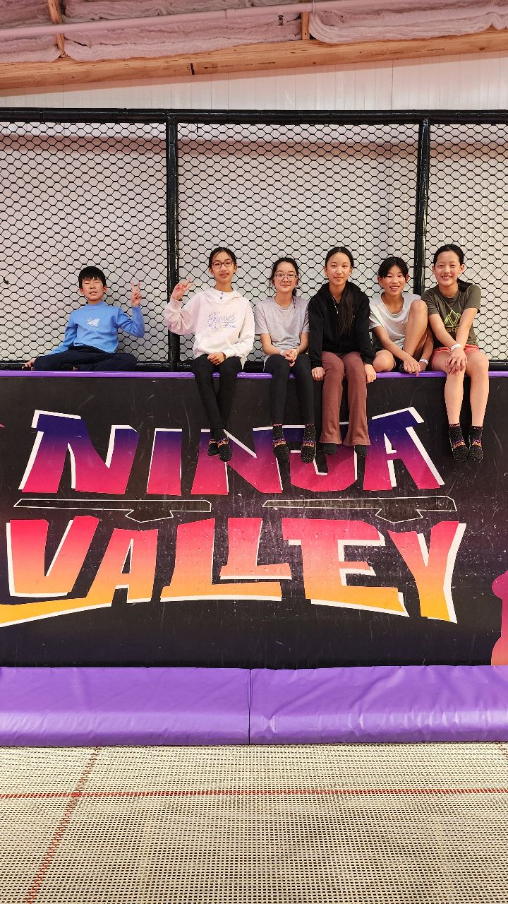 We had fun at Ninja Valley!