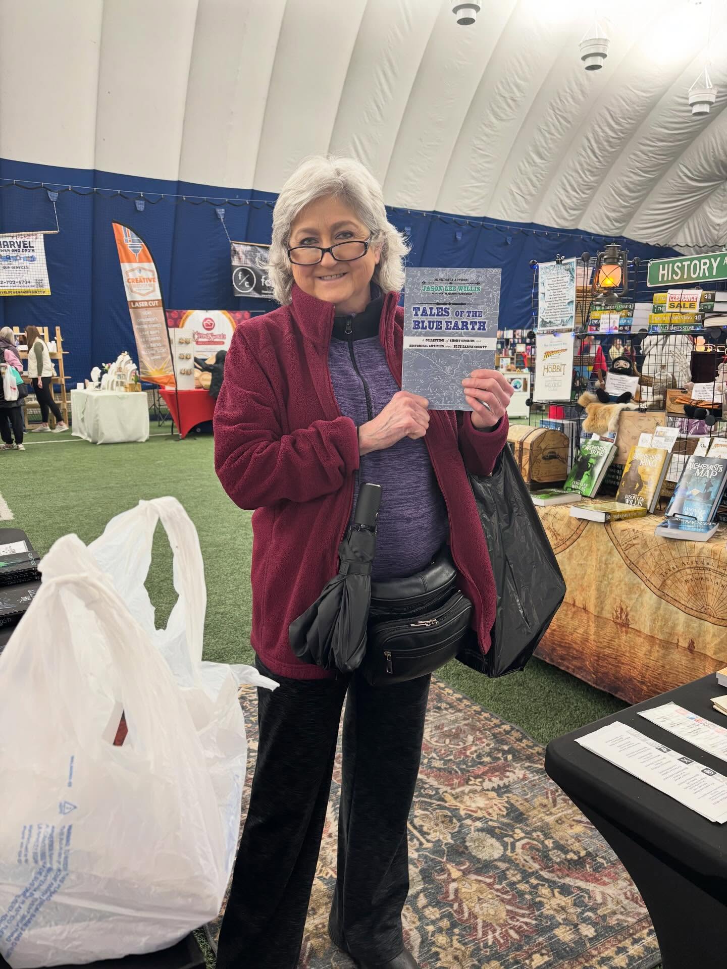 First sale of the day: a fellow author. Laura picked up an Alchemist Chronicles bundle.