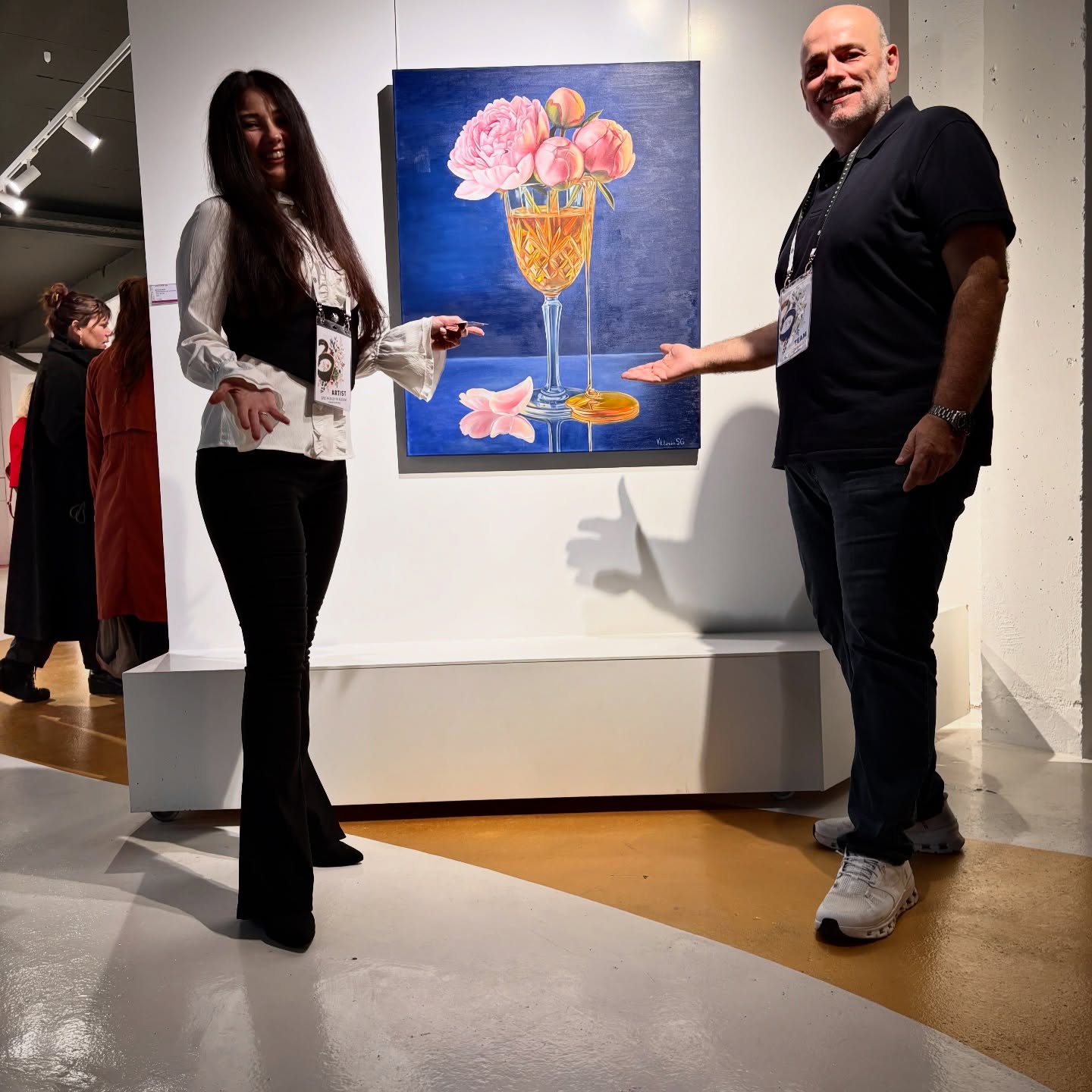 Grateful for an unforgettable evening at @bakerhousegallery in Graz!
I would like to express my sincere appreciation to the entire team for organizing such a beautiful and inspiring event.
Thank you dear Klaus, Katharina! Thank you @tomlohner for great support and beautiful inspiring @legergabi !
You are amazing talents!
The exhibition was curated with incredible attention to detail, and it was truly an honor to see my paintings presented in such a refined and thoughtful way.
Thank you for your professionalism, your vision, and the warm atmosphere you created. It made this experience not only special, but deeply meaningful to me.