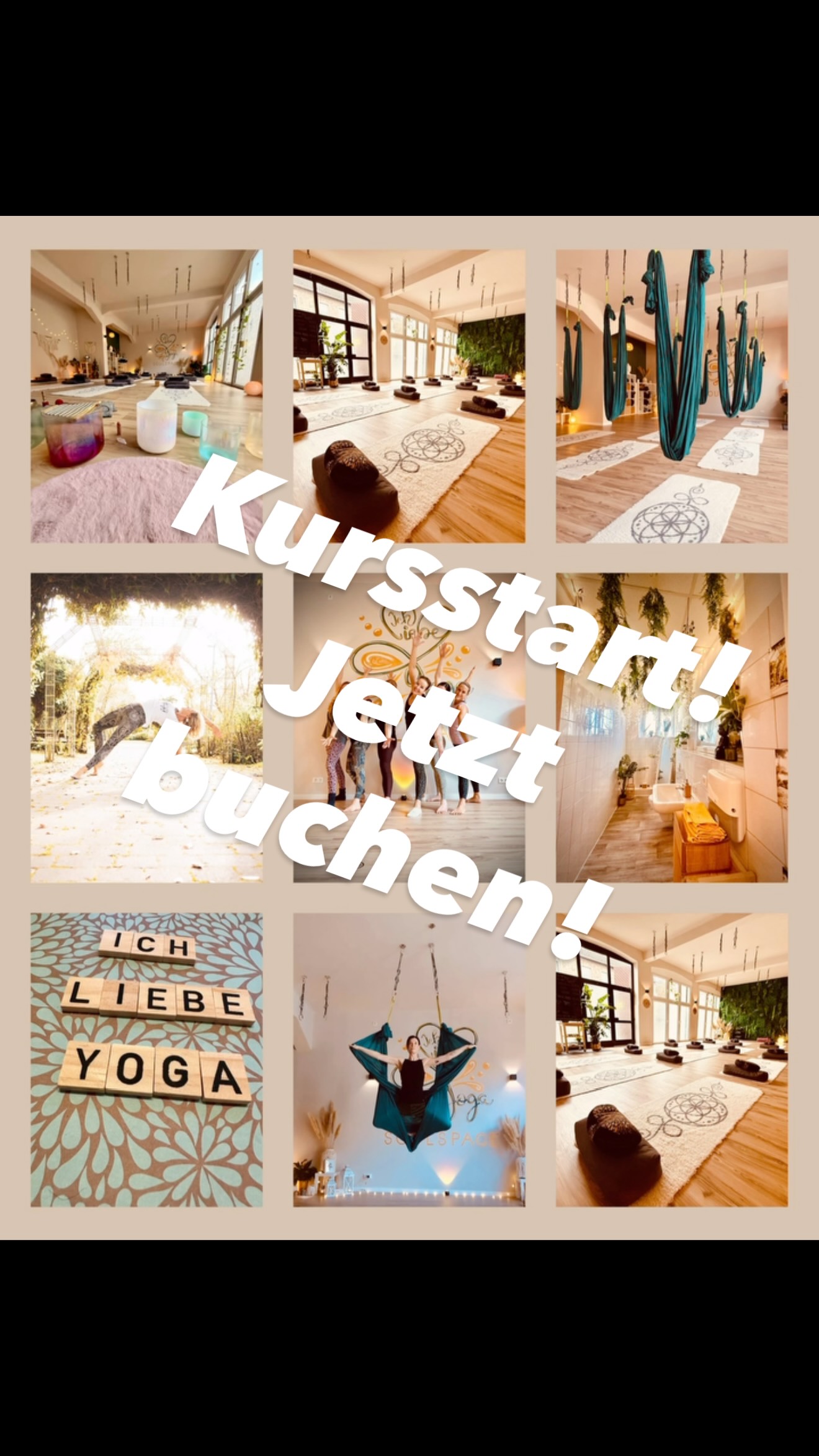 ✨ Kursstart – deine Zeit beginnt jetzt ✨
Ab jetzt heißt es wieder: Matte ausrollen, durchatmen und ganz bei dir ankommen.
Unsere neuen Kurse starten – für mehr Leichtigkeit, weniger Verspannung und einen klaren Kopf nach deinem Alltag.
Egal ob du neu einsteigst oder schon länger Yoga praktizierst:
Hier findest du deinen Raum zum Ankommen, Auftanken und Wohlfühlen.
Sichere dir jetzt deinen Platz und starte mit uns in eine entspannte, kraftvolle Zeit. 💫
Wir freuen uns auf dich 🤍
Deine Tanja & das Team von Ich liebe Yoga
#ichliebeyoga #yogastudio #yogakurs #wetterruhr #yogaliebe