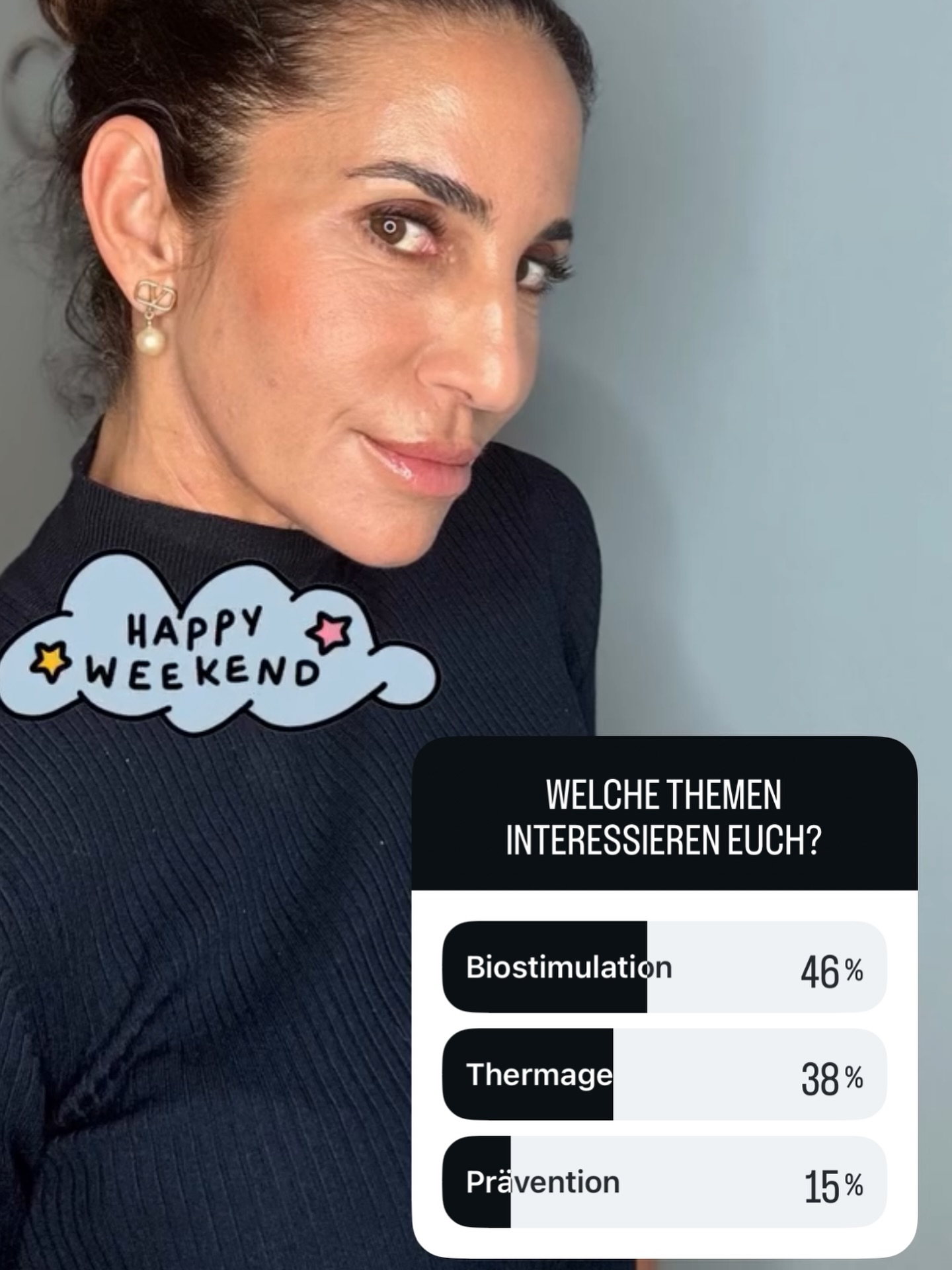 Ihr habt klar abgestimmt: Biostimulation liegt vorne.
Deshalb wird es in den nächsten Tagen genau dazu mehr von mir geben.
Ich nehme euch mit in dieses spannende Feld der ästhetischen Medizin — von den Grundlagen über die verschiedenen Wirkstoffgruppen bis hin zu der Frage, wann welche Behandlung wirklich sinnvoll ist.
Denn Biostimulation ist nicht gleich Biostimulation.
Und genau deshalb lohnt sich ein differenzierter Blick.
Freut euch auf fachliche Einblicke, medizinische Einordnung und meine persönliche Sicht aus der Praxis.
Wenn ihr bestimmte Fragen oder Themenwünsche habt, schreibt sie mir gern direkt.
#biostimulation #ästhetischemedizin #aestheticmedicine #regenerativeaesthetics