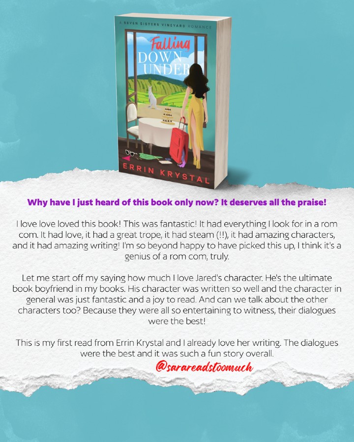 Still on the fence about starting your next adventure?
Here's what @sarareadstoomuch had to say about their trip to Wattle Valley. šāØ
#romancereader #indieauthor #wattlevalley #readingadventures