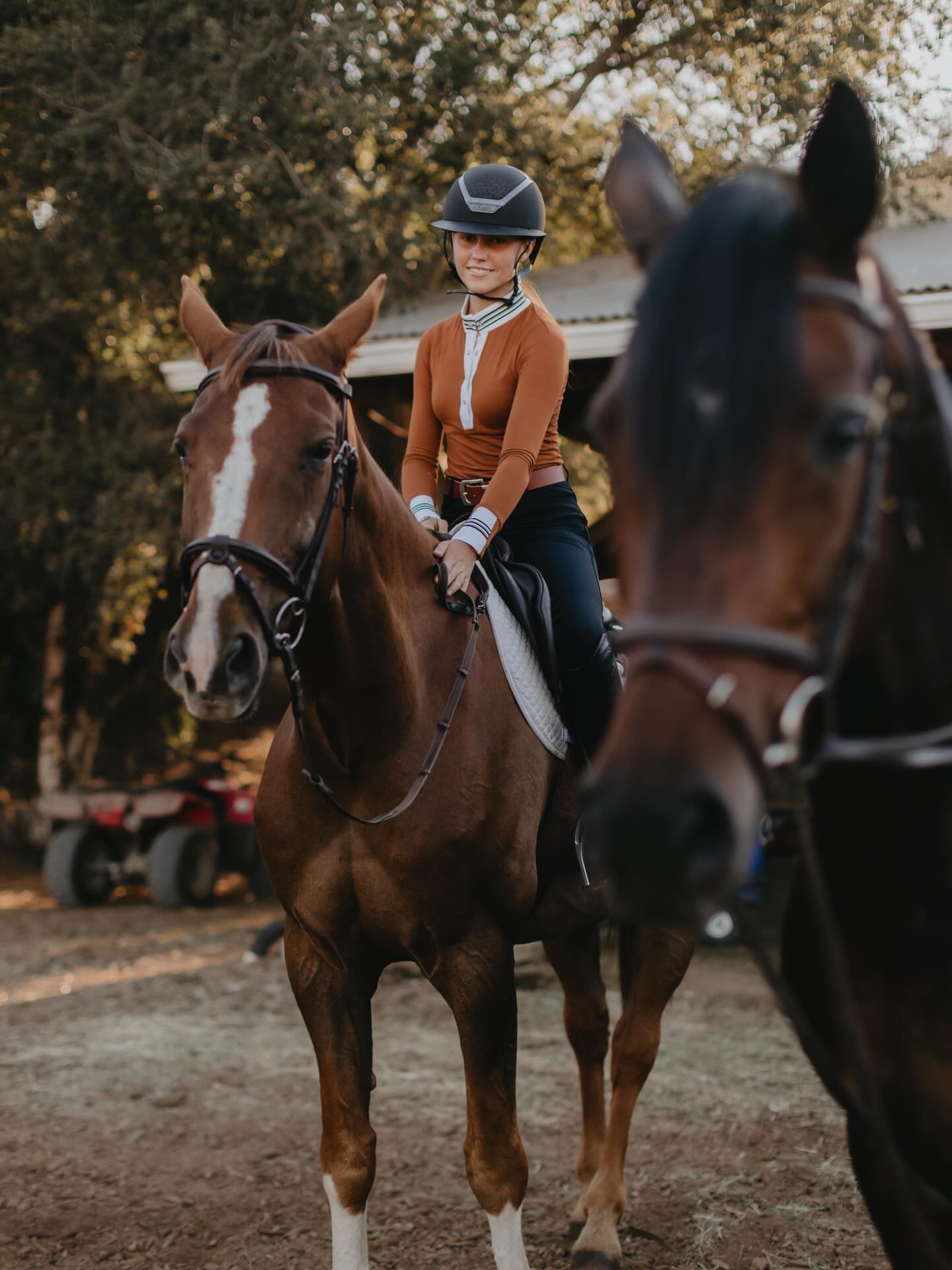 Pre-Archival.
The Gimme Ribbon Equestrian Shirt in Rust, prior to heading into the archives.
@miltonmenasco x @streetandsaddle