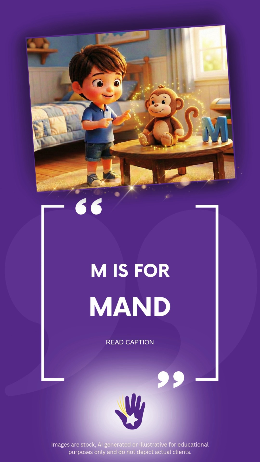 M is for Mand
achievingabilitiesllc ✨Making Sense of ABA: A to Z ✨ In ABA, a “Mand” is a request. It’s usually the very first type of communication we teach because it directly benefits the child! Whether they use words, pictures, or signs to ask for "cookie" or "up," learning to Mand gives them a voice and reduces frustration.
#manding #verbalbehavior #communication #autismacceptance #findingtheirvoice