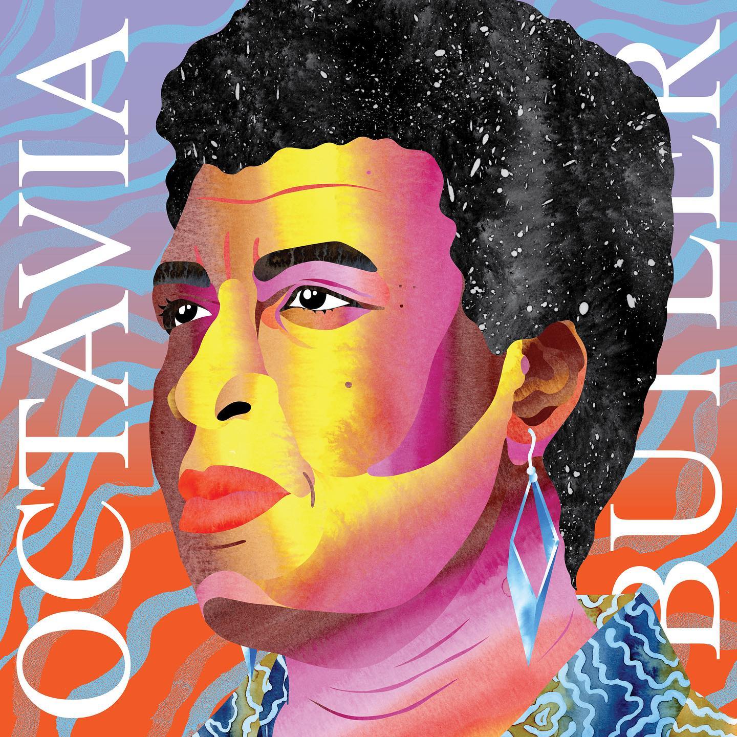 Octavia Butler - Mother of Afrofuturism
1947 - 2006
I first read Octavia Butler about 5 or 6 years ago. “Kindred”, which was difficult and great at the same time. But it’s “Parable of the Sower” which I dove into during the pandemic, January 2021, that stunned me and got me hooked. It felt prophetic. The setting of the book was 2021 and quite a bit of the occurrences were eerily familiar or not that improbable.
She has since taken over much of my precious reading time and our bookclub, where we read “Dawn”.
.
.
Art based on photography by Miriam Berkley
.
.
#art #illustration #portrait #collage #watercolor #aquarelle #digitalart #octaviabutler #afrofuturism #sciencefiction