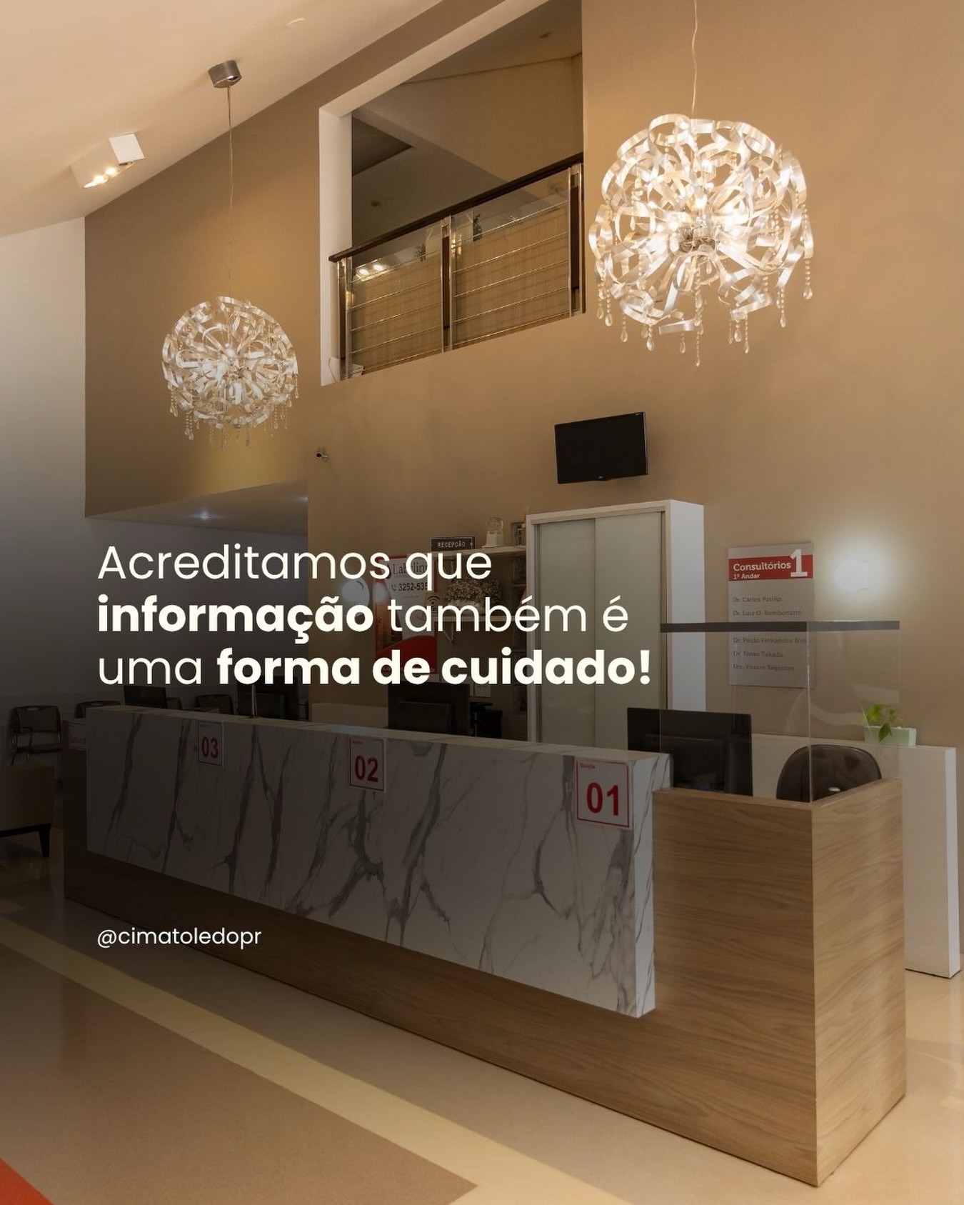 Informação também é uma forma de cuidar.
Muita gente convive anos com um sintoma achando que é normal. Que todo mundo sente assim. Que não é nada demais. E vai adiando a consulta que poderia ter mudado o curso de tudo.
Por isso estamos aqui.
Ao longo do nosso Instagram, você vai encontrar conteúdo sobre sintomas, especialidades e situações do dia a dia que merecem mais atenção do que costumam receber trazidos pelos próprios especialistas do CIMA.
Sem alarmismo. Sem linguagem difícil. Só o que você precisa saber pra tomar decisões melhores sobre a sua saúde.
Salva esse perfil. Pode ser útil mais do que você imagina.
🔗 Quando precisar, agendamentos pelo link na bio.
#cima #cimapr #toledo #centrointegradodemedicinaavancada