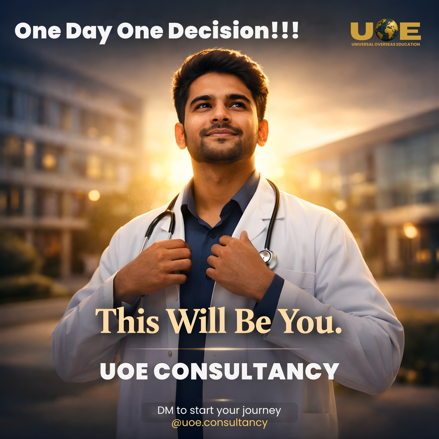 One decision can change everything.
The moment you step into your white coat is closer than you think โ with the right guidance and the right path.
At UOE Consultancy, we help you turn your dream into reality.
๐ฉ DM us to begin your journey.
#MBBSAbroad #FutureDoctor #MedicalDream #StudyAbroadIndia #UOEConsultancy