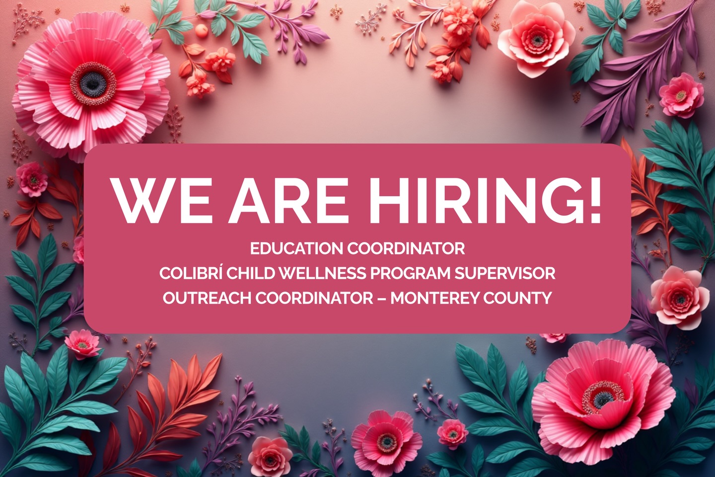 ✨Please review job postings on our website: https://www.alasdreams.com/careers