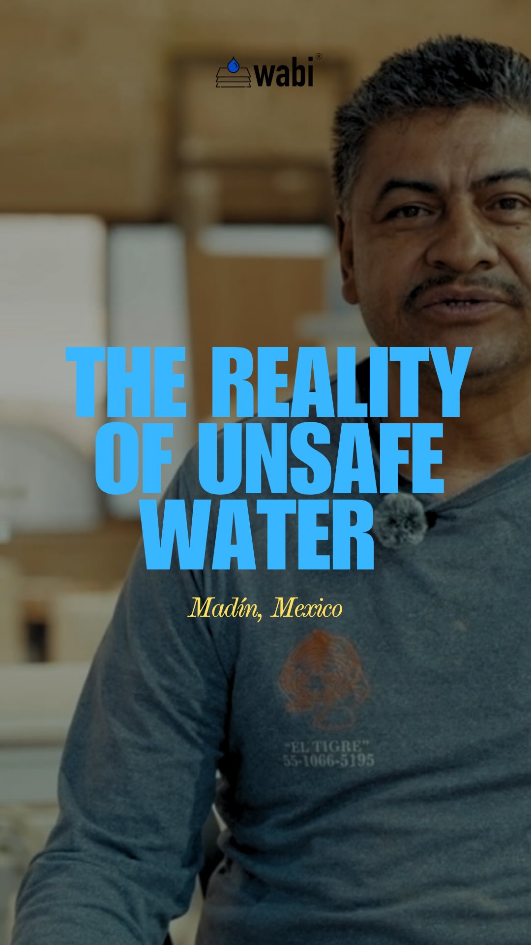 José de Jesús Sánchez Cortés lives in Madín.
There was a time when the water reached his home clear — safe to drink, something you didn’t have to question.
Today, that certainty is gone.
Water still arrives, but not as it should.
Sometimes it’s cloudy. Sometimes it carries residue.
And drinking it is no longer an option.
So families adapt.
They wait.
They improvise.
At Wabi, we believe everyone should have access to safe drinking water. Whoever you are, wherever you are.
#cleanwater #wateracces #globalhealth #sustainability