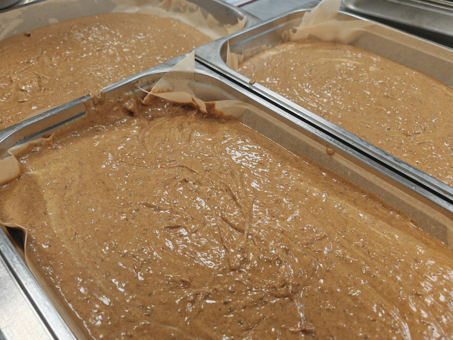 Before and after - Our fantastic Sticky Toffee Pudding all ready for service, light, gooey and delicious. What's not to like #Yorkcaterer #homemade #puddings #eatlocal #comfortfood