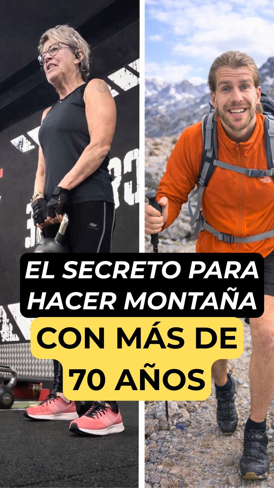 El otro día, mi clienta Flor, de 71 años, me dio una lección de vida.
Porque no, tener 70 años no significa que tengas que dejar de entrenar.
Ni bajar el ritmo.
Ni tirar la toalla.
Significa adaptarte.
Flor es el ejemplo perfecto.
Sigue entrenando, sigue mejorando… y, sobre todo, sigue viviendo la montaña con ganas.
Porque los objetivos cambian, sí.
Pero eso no significa que desaparezcan.
Se ha demostrado que se puede ganar masa muscular hasta más allá de los 80.
¿Es más fácil a los 20 que a los 70? Claro.
Pero… ¿eso es motivo para no aprovechar todo el potencial que aún tienes?
La fuerza no es solo rendimiento.
Es salud.
Es autonomía.
Es calidad de vida.
Y en la montaña… es libertad.
No se trata de hacer lo mismo que antes.
Se trata de seguir haciendo, mejor que puedas, durante más tiempo.
Si quieres aprender a entrenar así, escribe “MONTAÑA” en comentarios y te cuento más sobre el programa Montaña en forma. 👇#televiajar