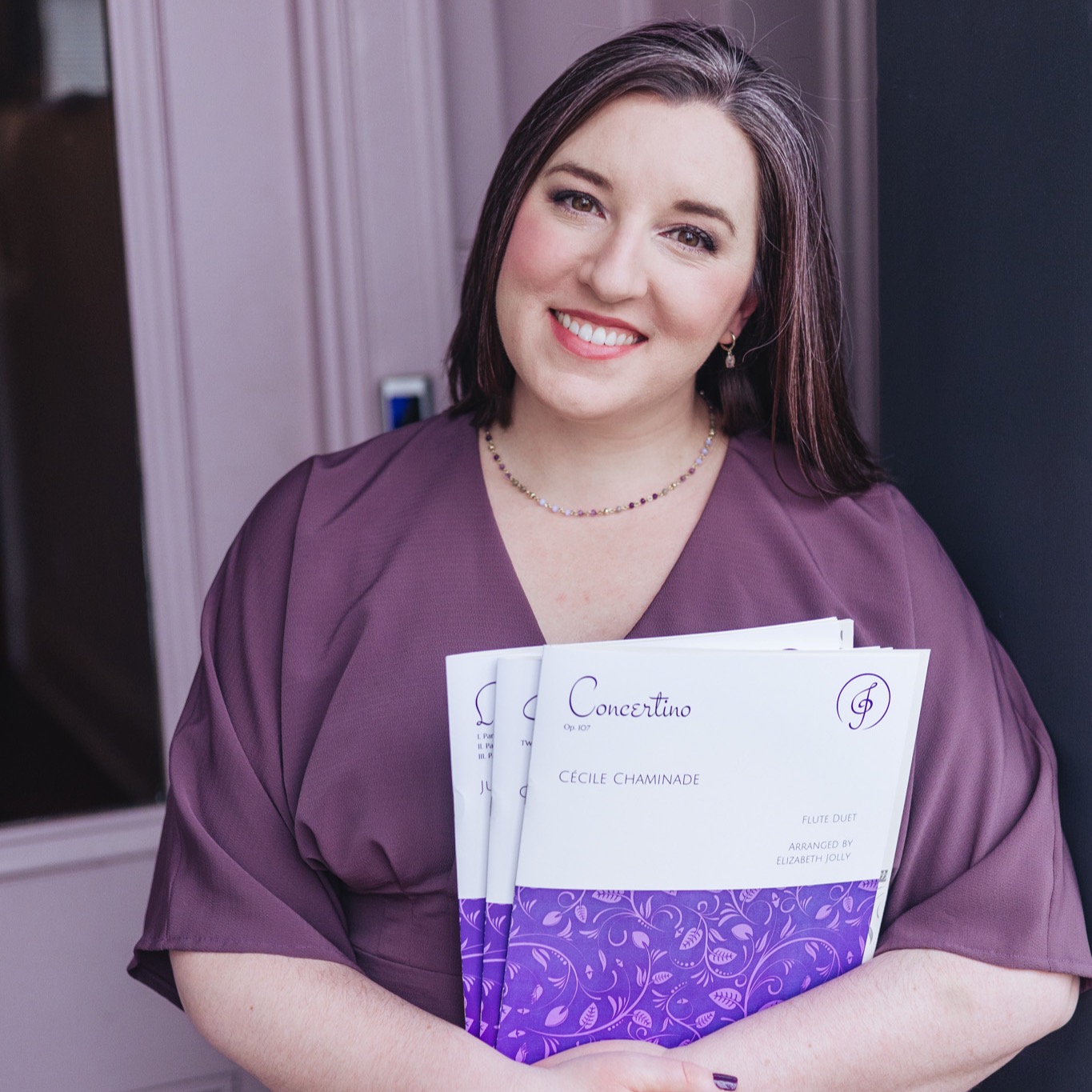 I'm so excited to share that my flute duet arrangement of the Chaminade Concertino has received an Honorable Mention in the @nfaflute Newly Published Music Competition! Many thanks to my friends at @theodorepressercompany for their support! #fluteduet #flutemusic