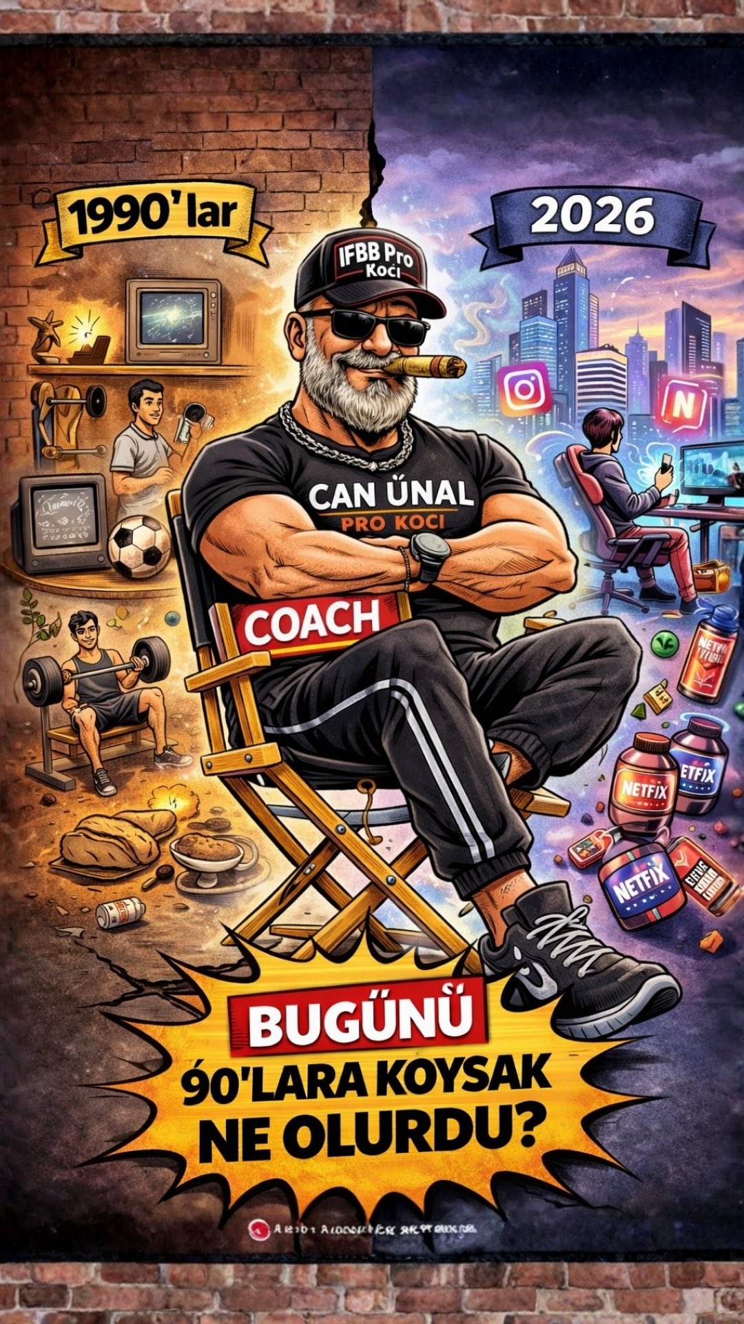 1990’ların maaşıyla 2026’da ki harcamalarla yaşayabilir miydin?
Düşünsene…
1990’ların gelir düzeyi var…
ama içinde Instagram, YouTube, online oyunlar, abonelikler, sürekli harcama baskısı, görünür olma derdi…
Ve bunun üstüne bir de fitness dünyasını ekliyorsun:
Supplementlar, salon üyelikleri, influencer baskısı, sürekli değişen antrenman trendleri…
Sorun şu değil:
İnsanlar gelişemiyor.
Sorun şu:
Bu sistemi sürdüremiyorlar.
Çünkü bugün hayat sadece pahalı değil…
katman katman masraf üreten bir sistem.
1990’larda eksik olan bilgiydi.
Bugün eksik olan sadelik.
Kas yapmak hâlâ basit:
Doğru antrenman.
Doğru beslenme.
Disiplin.
Ama sektör bunu sana karmaşık ve pahalı göstermek zorunda.
Çünkü sistem senin gelişmenden değil…
sürekli tüketmenden besleniyor.
Eğer 1990’ların sadeliğini alıp
2026’nın bilgisiyle birleştirirsen…
Çok az kişiyle rekabet edersin.
Ama 2026’nın tüketim çılgınlığını
1990’ların geliriyle yaşamaya çalışırsan…
Kas yapamazsın… tükenirsin.
📞 İLETİŞİM
Online Koçluk & Yarışma Hazırlık:
🌐 www.ifbbprocoach.com
📩 canunal@ifbbprocoach.com
📱 Instagram: @vucut.hocasi
🎥 YouTube: vucut_hocasi
#vucuthocasi
#fitnessmotivasyon
#bodybuildingturkey
#onlinekocluk
#npcturkey