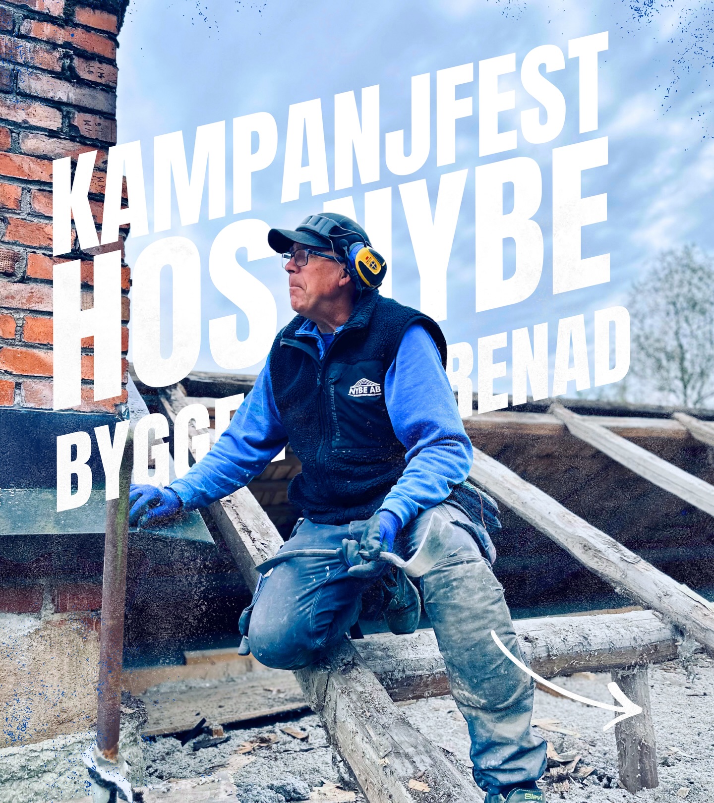 25 APRIL — KAMPANJFEST I @nybebyggentreprenad MONTERN ☀️
🔷 Boka en kostnadsfri takkontroll och få 𝟓𝟎% 𝐫𝐚𝐛𝐚𝐭𝐭 på 𝐭𝐚𝐤𝐩𝐚𝐧𝐧𝐨𝐫𝐧𝐚 när du anlitar oss till ditt takbyte!
🔷 Boka kostnadsfritt platsbesök på installationsadressen med oss och få en Osbyport 40-VW 25x21 𝐦𝐨𝐧𝐭𝐞𝐫𝐚𝐝 𝐨𝐜𝐡 𝐤𝐥𝐚𝐫 för endast 𝟐𝟐 𝟗𝟗𝟓:- ink. moms!
Både kampanjerna gäller endast om du bokar platsbesök med oss på plats på Familjelördagen den 25 april — så se till att notera vårens BÄSTA familjefest i almanackan 👀
Regler & villkor nedan.
Besök vår monter så berättar vi mer — och missa dessutom inte vår femkamp vägg i vägg där en Muurikka ligger i prispotten 🤝 Vi ses på Familjelördag på Nybe 25 april!
#NybeByggentreprenad x #BolistEneryda • #FamiljelördagPåNybe