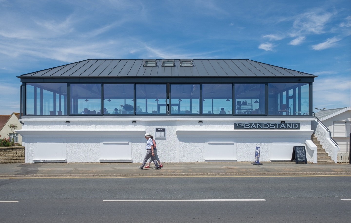 Amazing to see the Banstand is now reopen and under a new name @legoutdelamer !!
We redesigned this once derelict bandstand, which is now a seafront restaurant in the heart of Sandown, the best place to connect to the sea while enjoying the French inspired cuisine.
Winner of the Isle of Wight Conservation Awards 2016 & a finalist in the Civic Voice Design Awards 2017, we love that this restaurant is open to enjoy again ๐คฉ and we canโt wait try!!
Photography by Steve Thearle ๐ธ
#architecture #conservation #bandstand #conservationawards #sandown